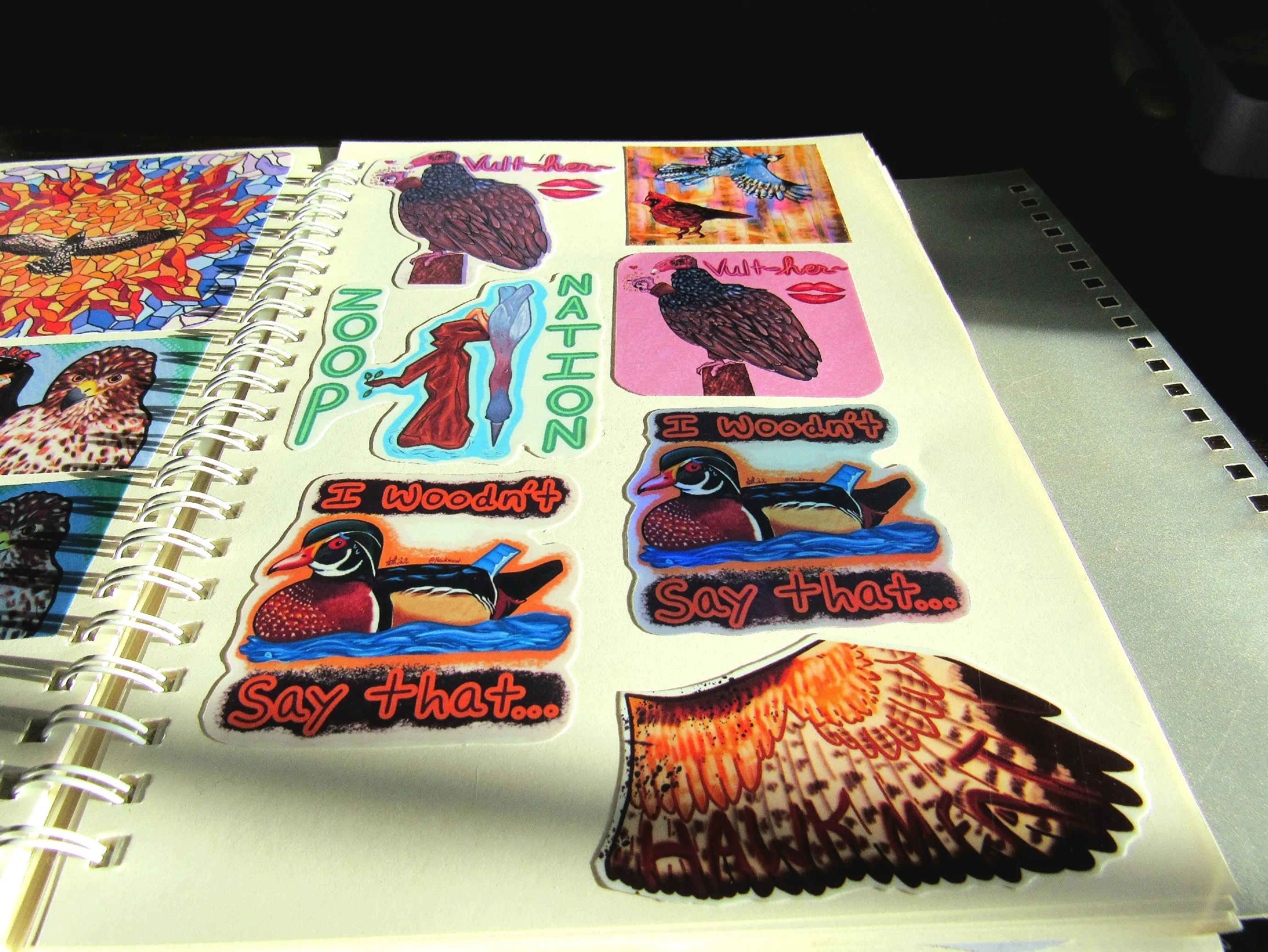 @Hawk Meat Sticker Studio