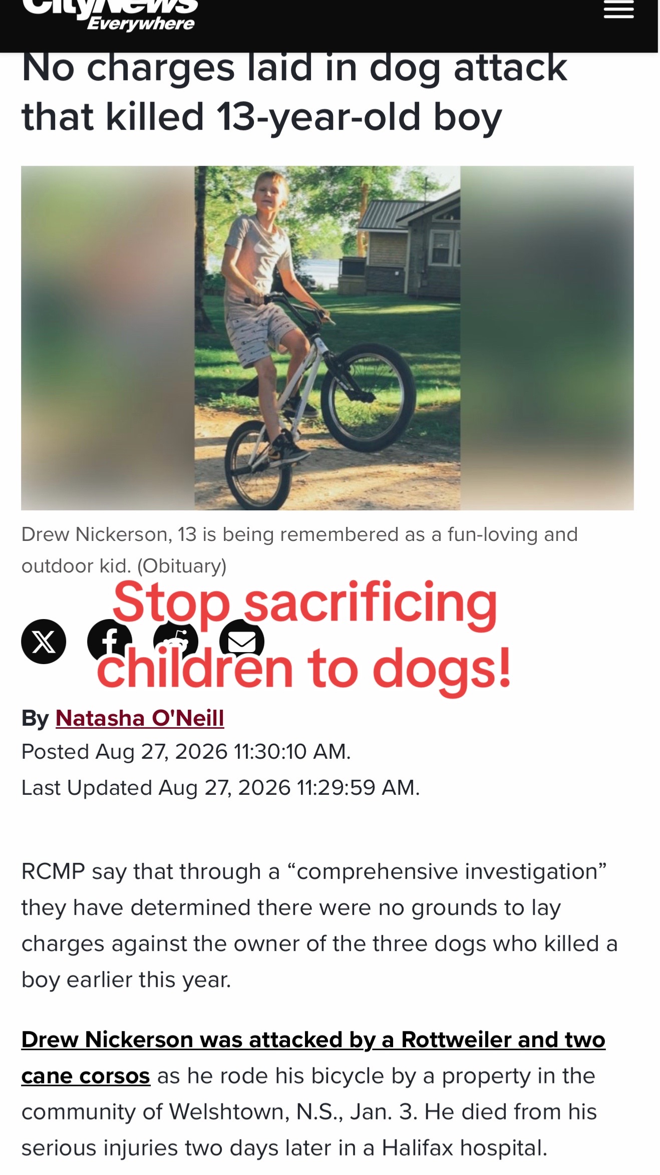 @Dogs aren’t Family
