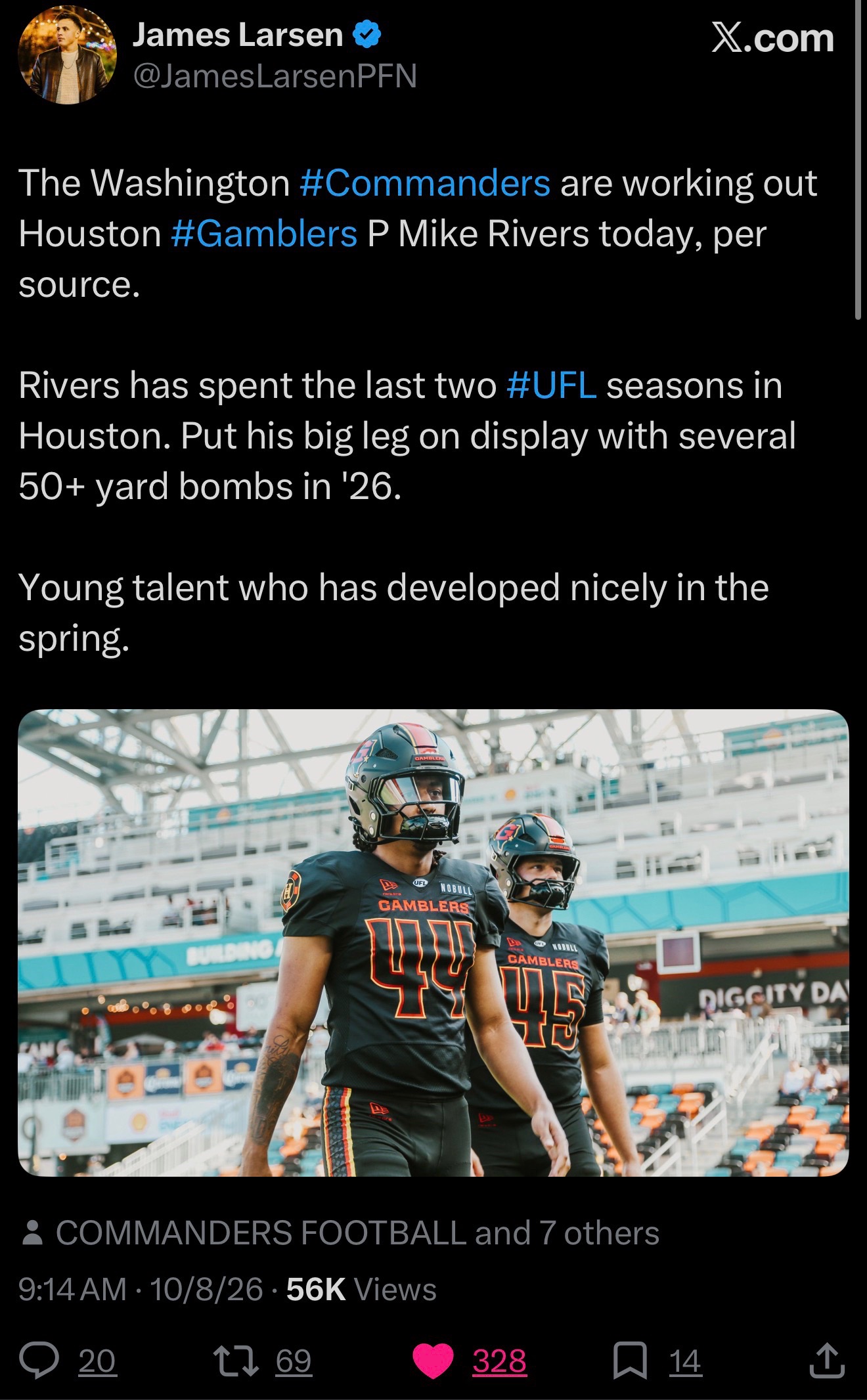 @4thDownHero - Mike Rivers