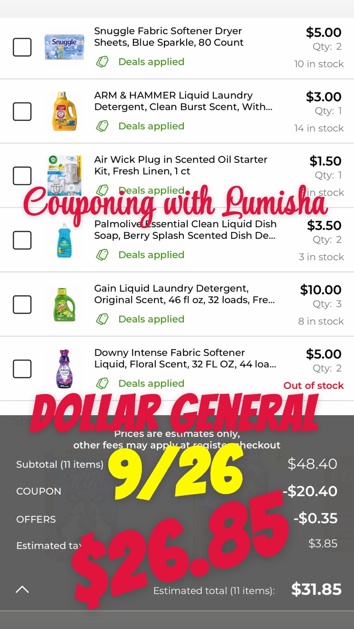@Couponing with Lumisha