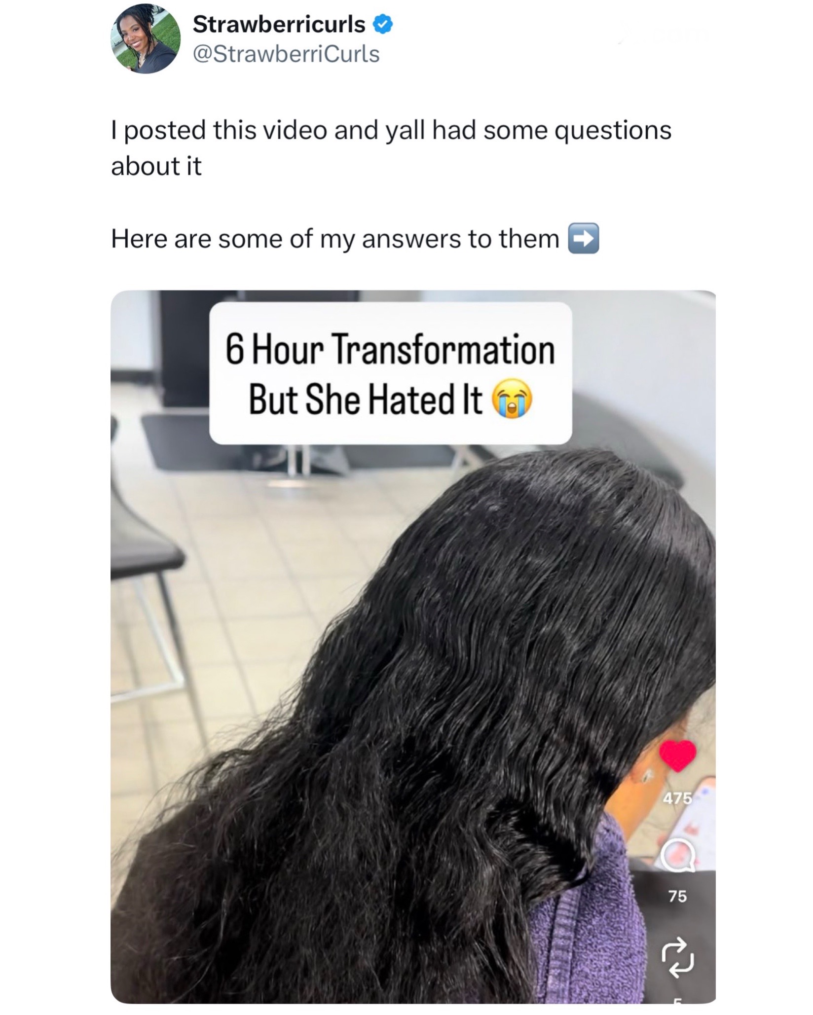 @Strawberricurls | Hairstylist