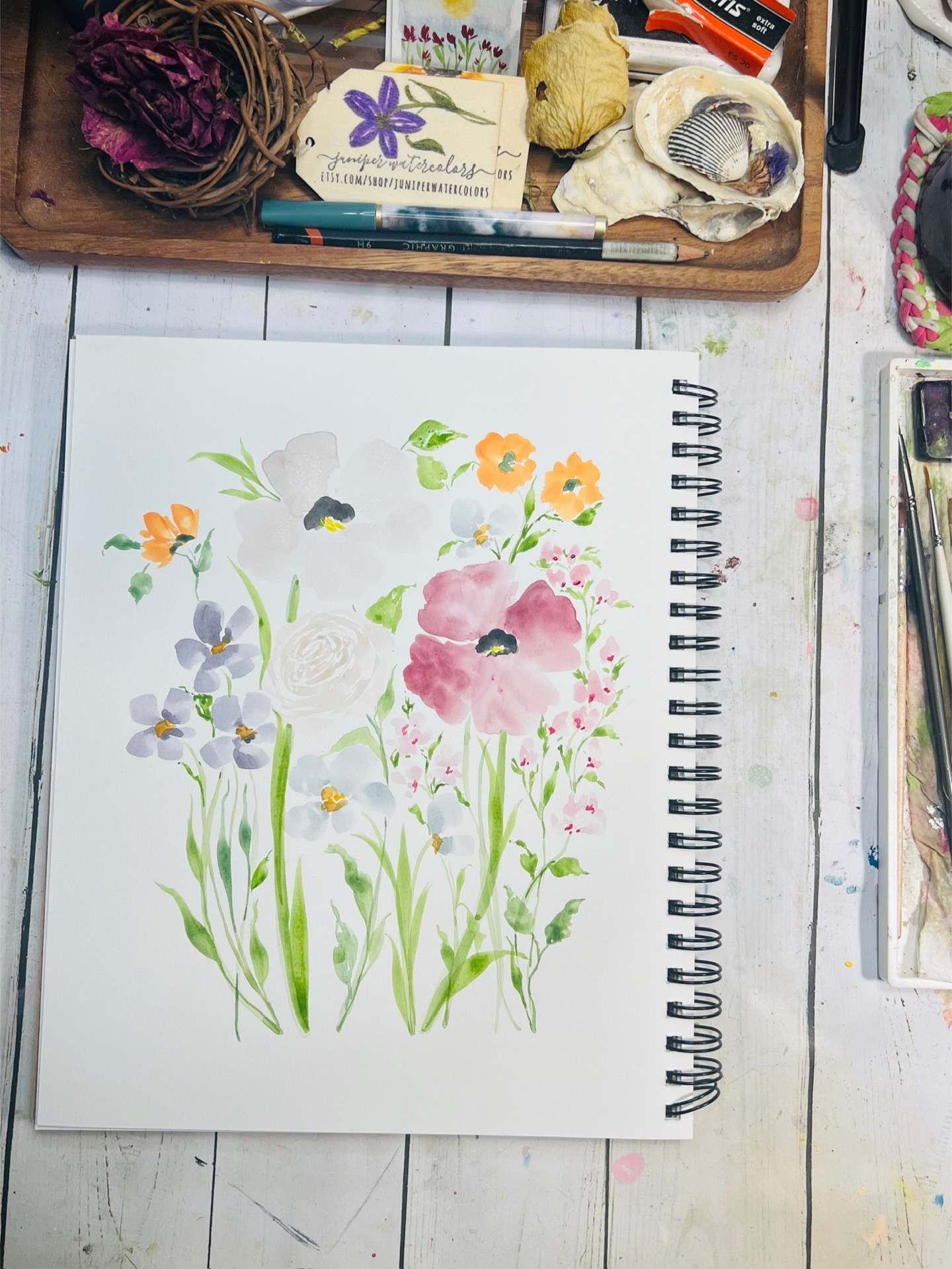 @Juniper Watercolors