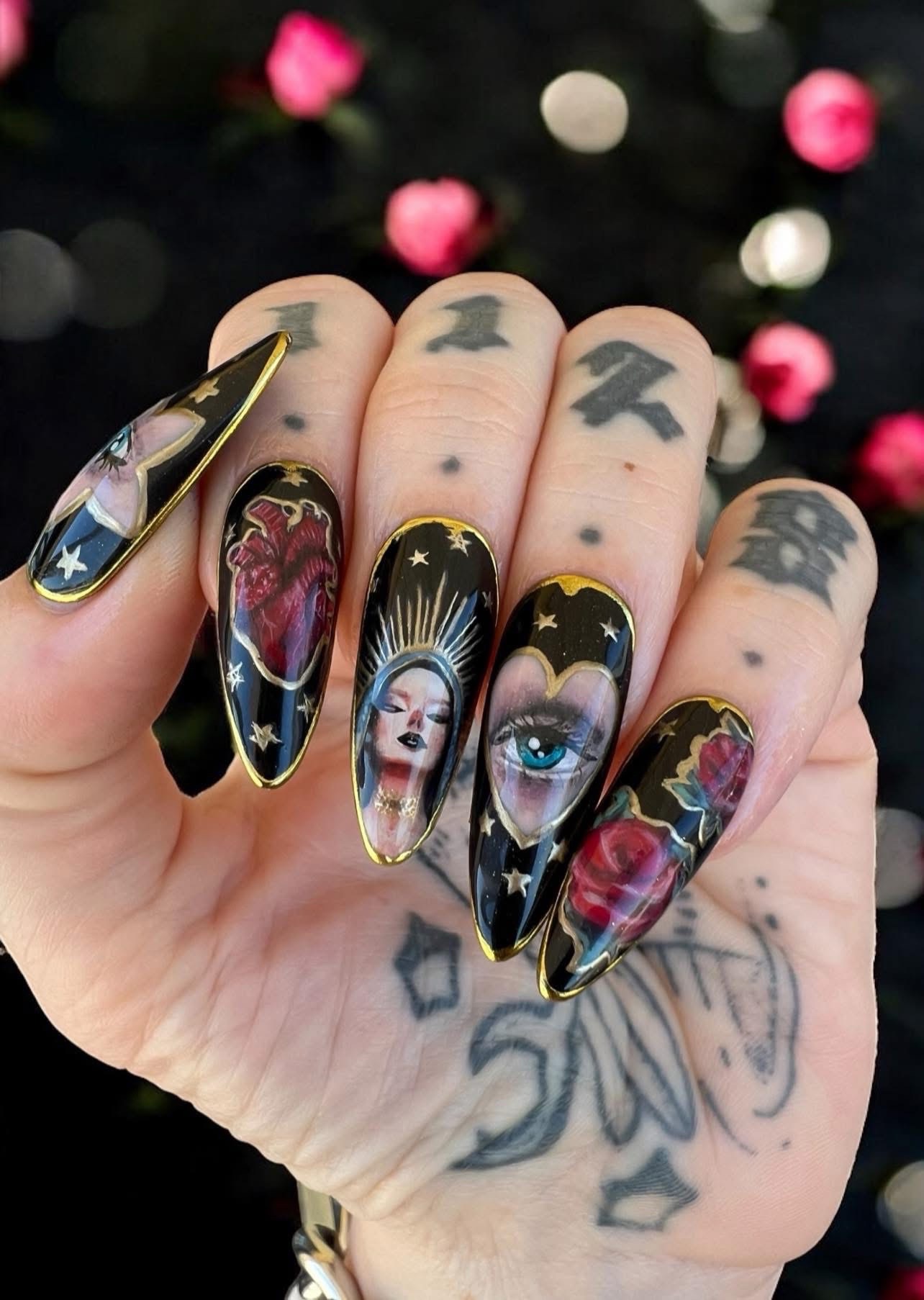 @The Dark Manor ~ Nailsthatdrip