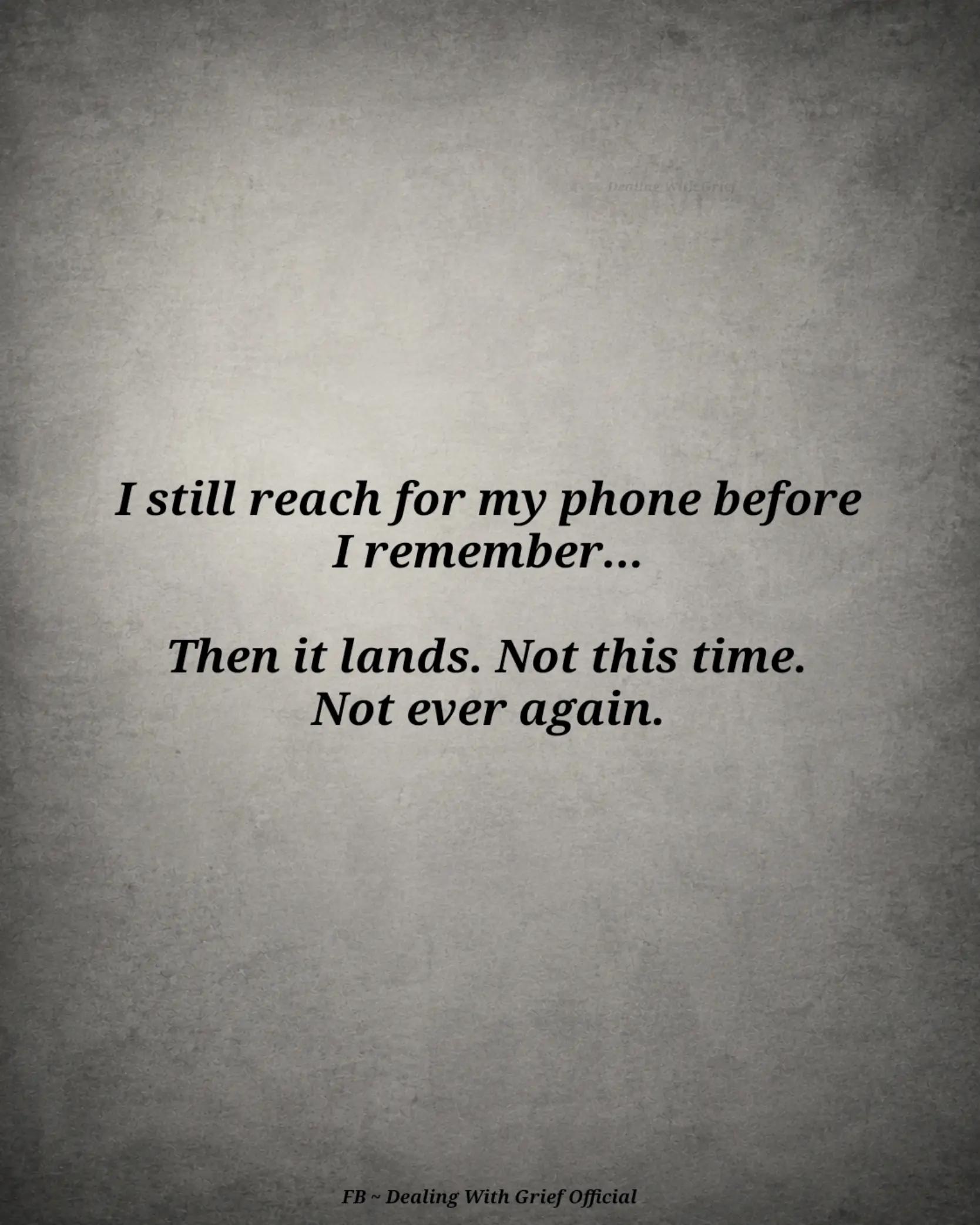 @Dealing With Grief