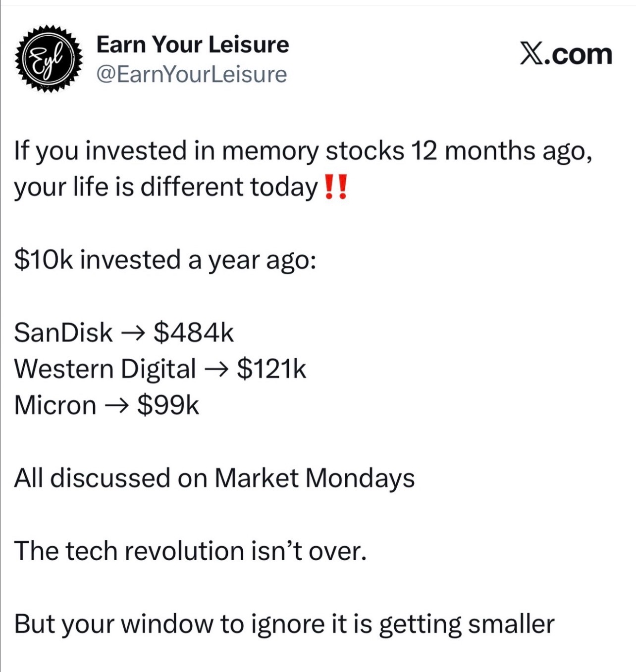 @Earn Your Leisure