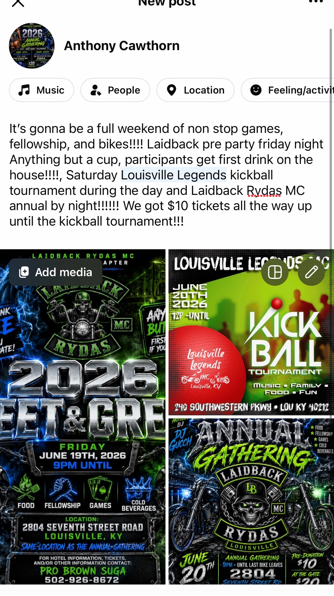 @LAIDBACK RYDAS MC