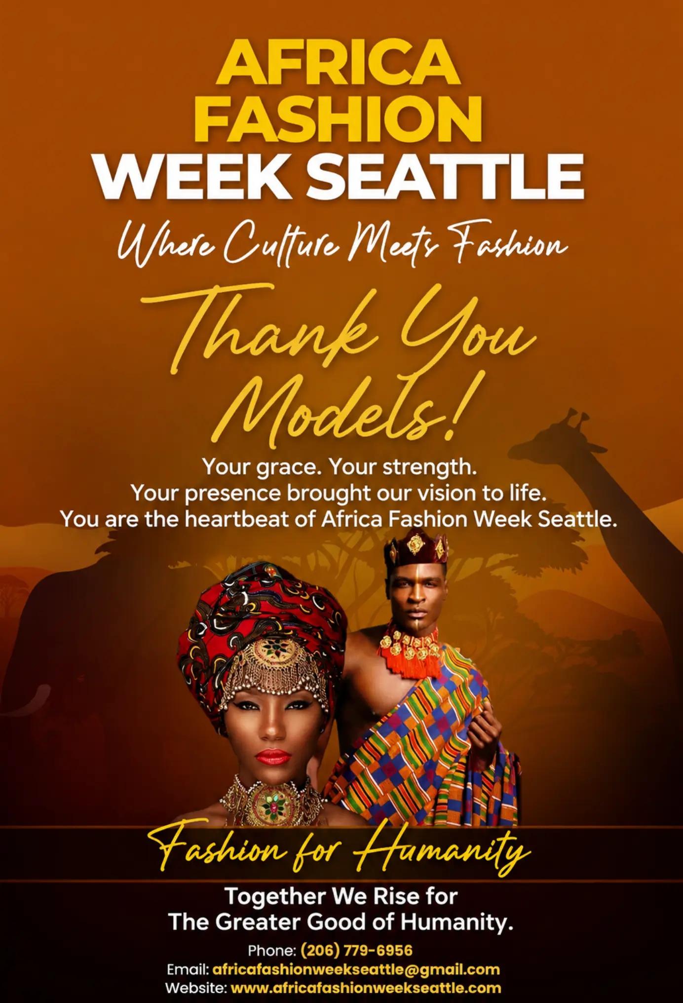 @Africa Fashion Week Seattle