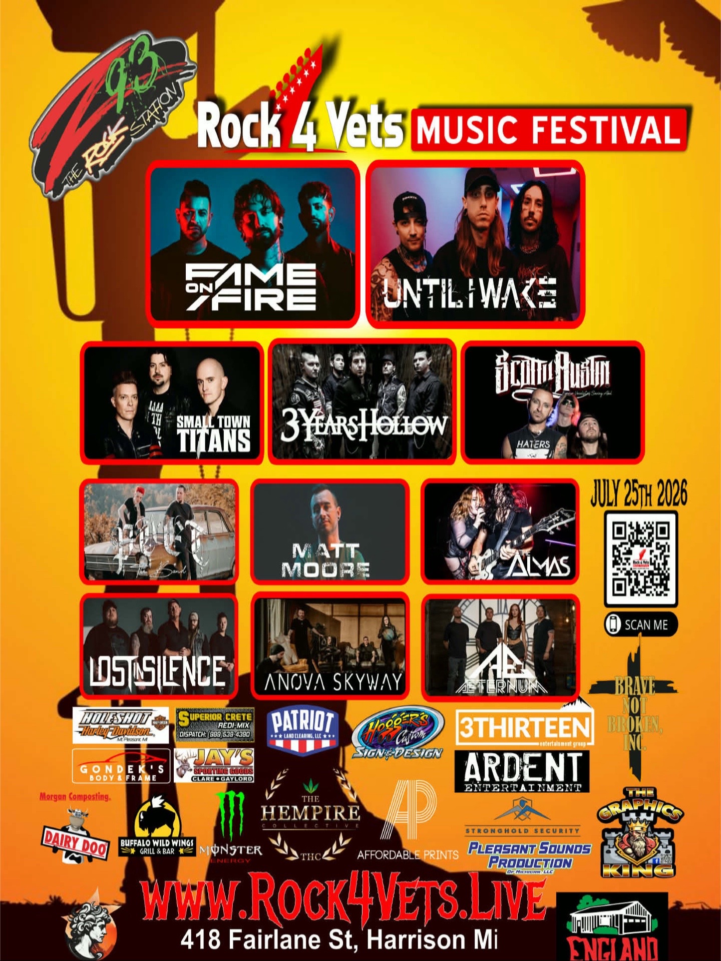 @Rock4Vets Music Festival
