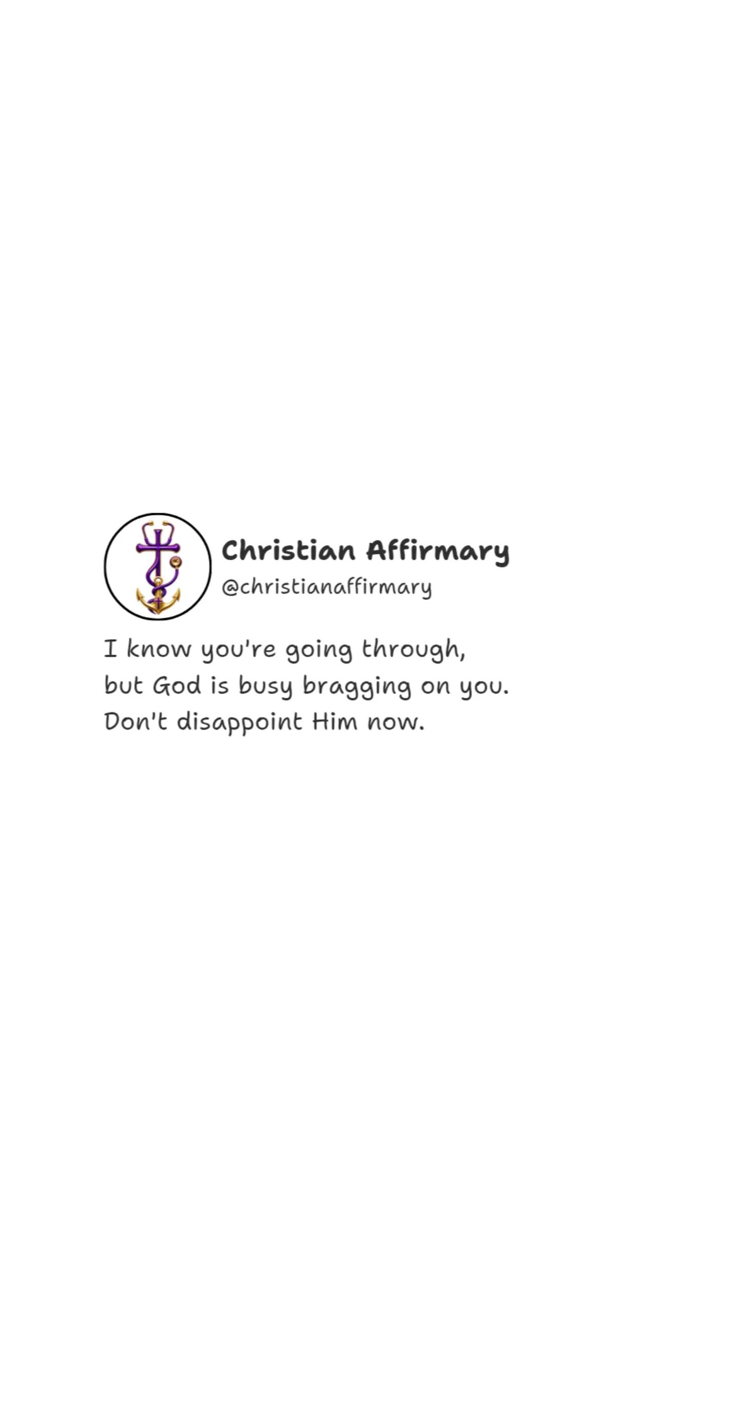 @✝️Christian Affirmary✝️