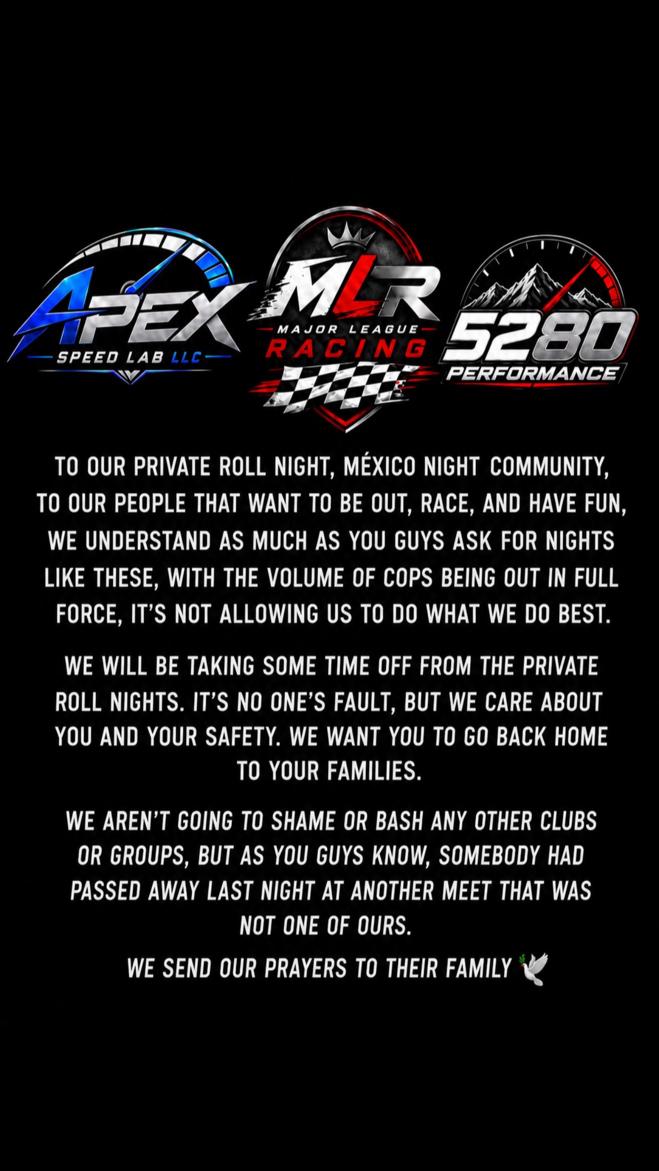 @Major league racing