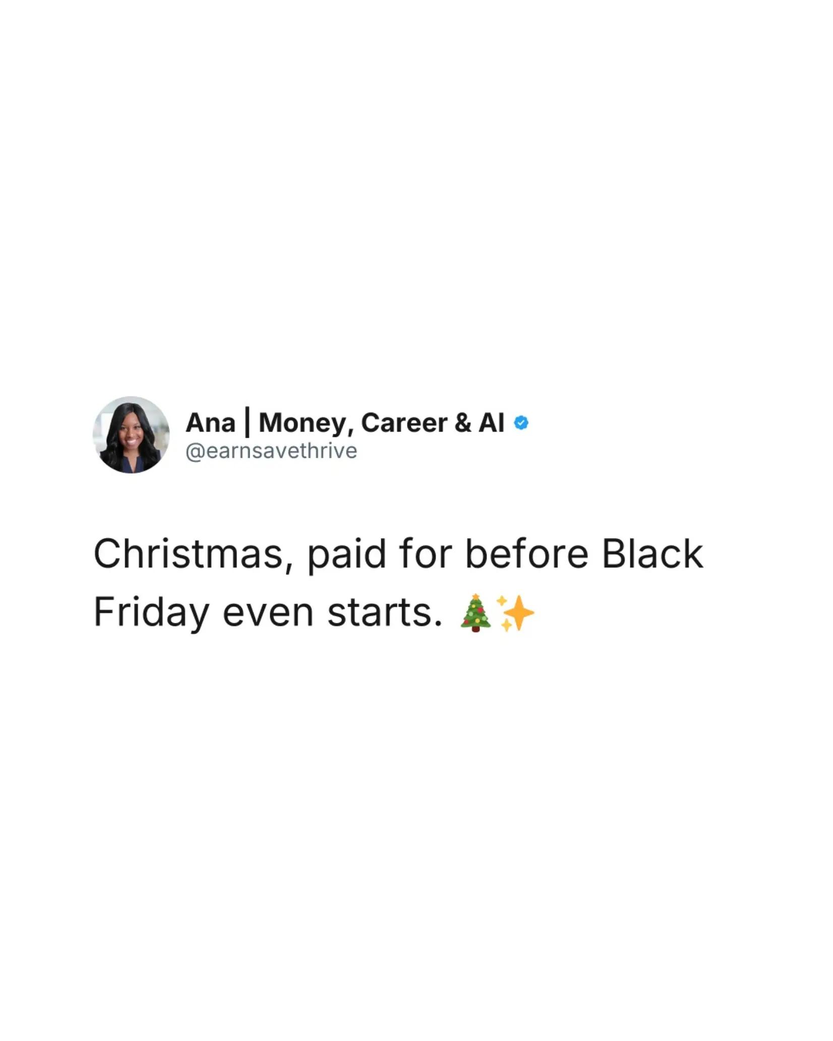 @Ana • Money, Career, AI