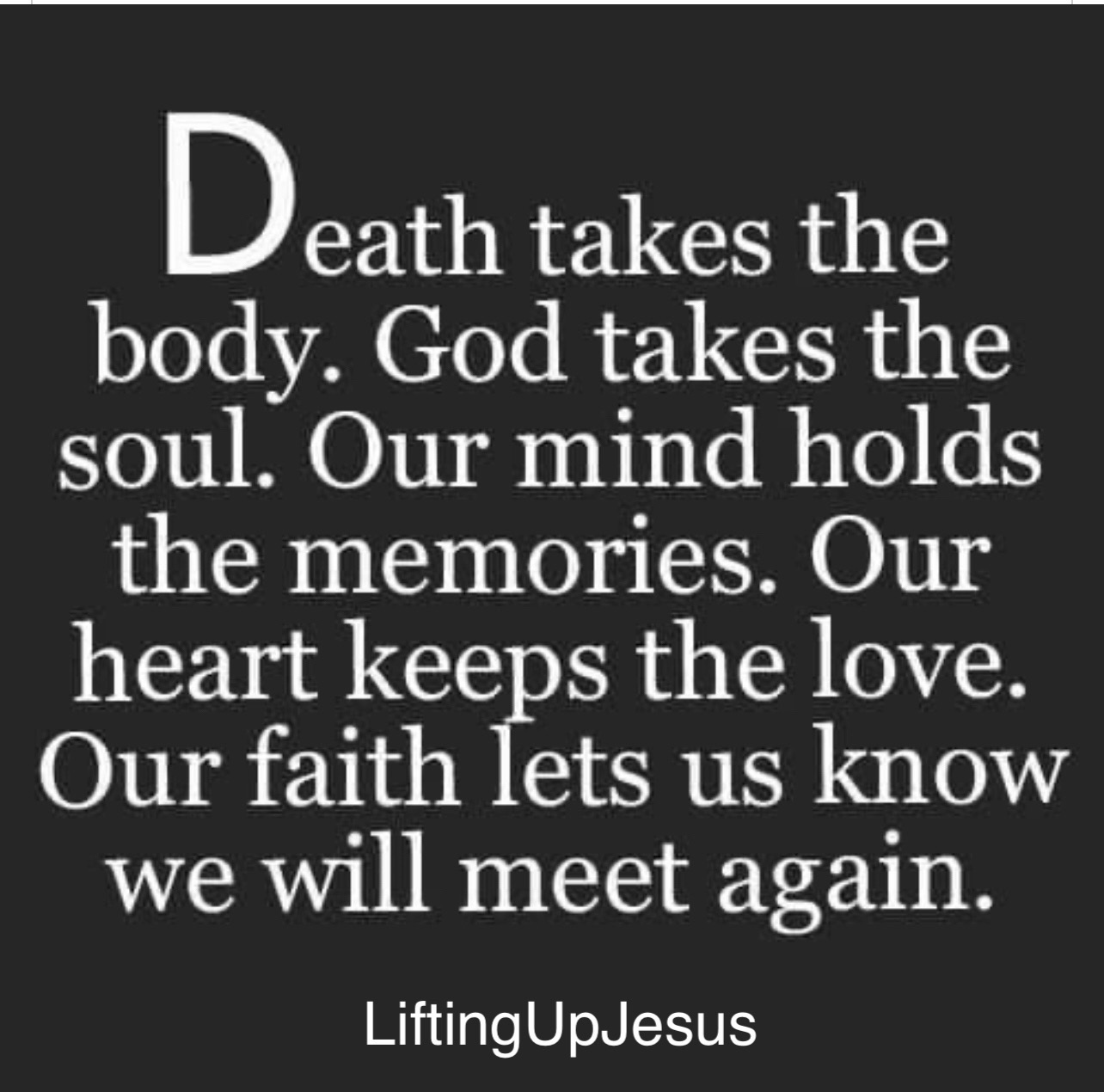 @liftingupjesus