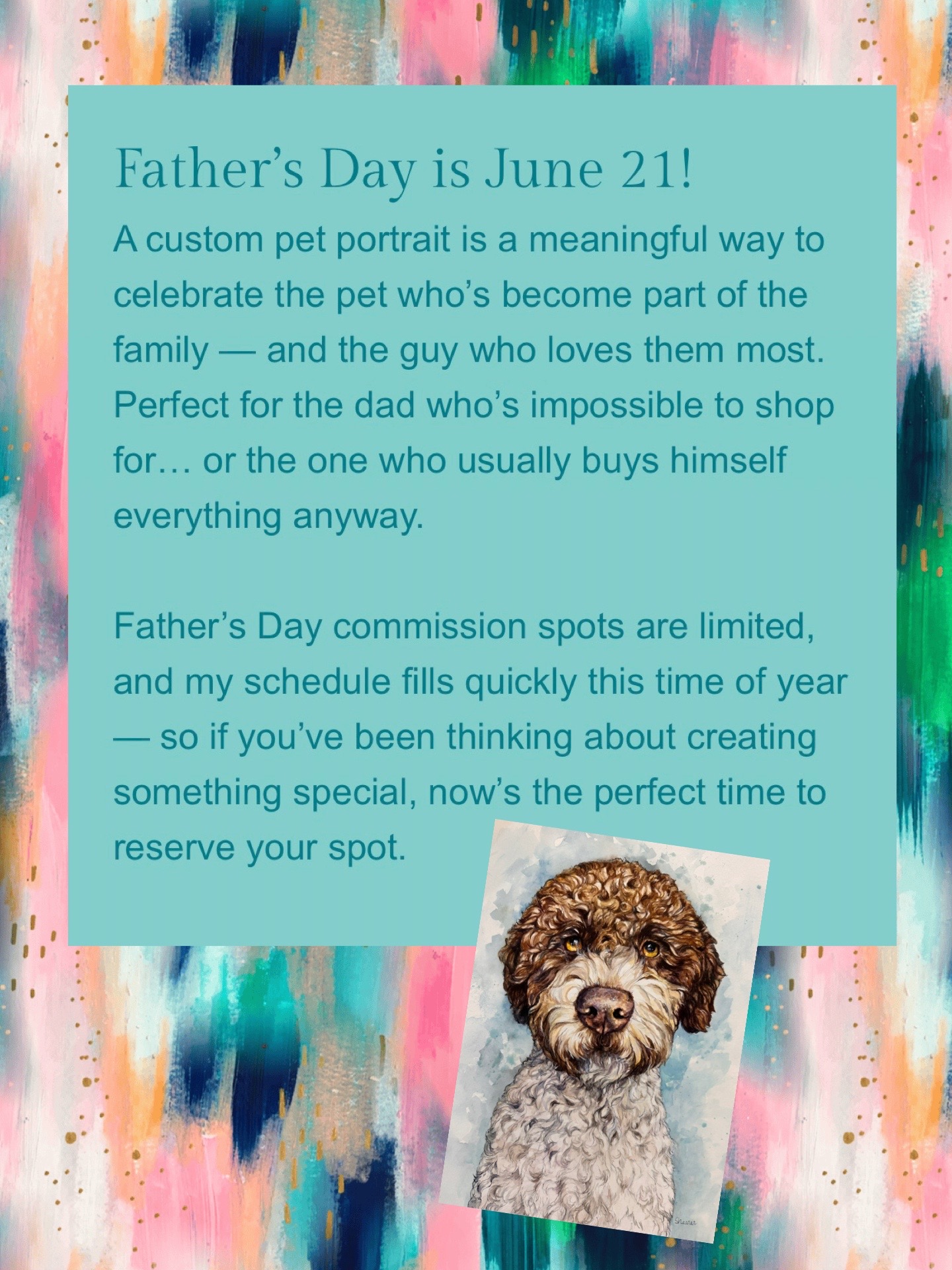 @Pet Portrait Artist