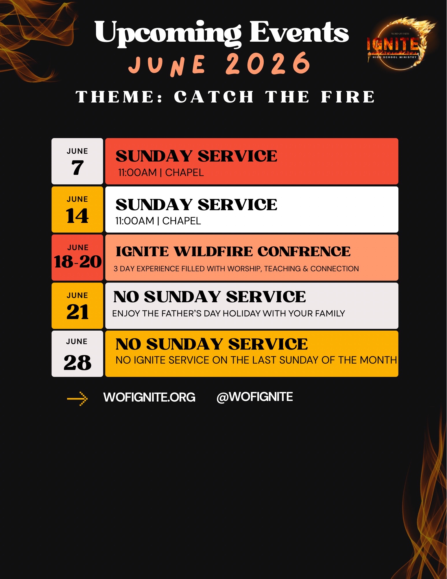 @Word of Faith - Youth Ministry