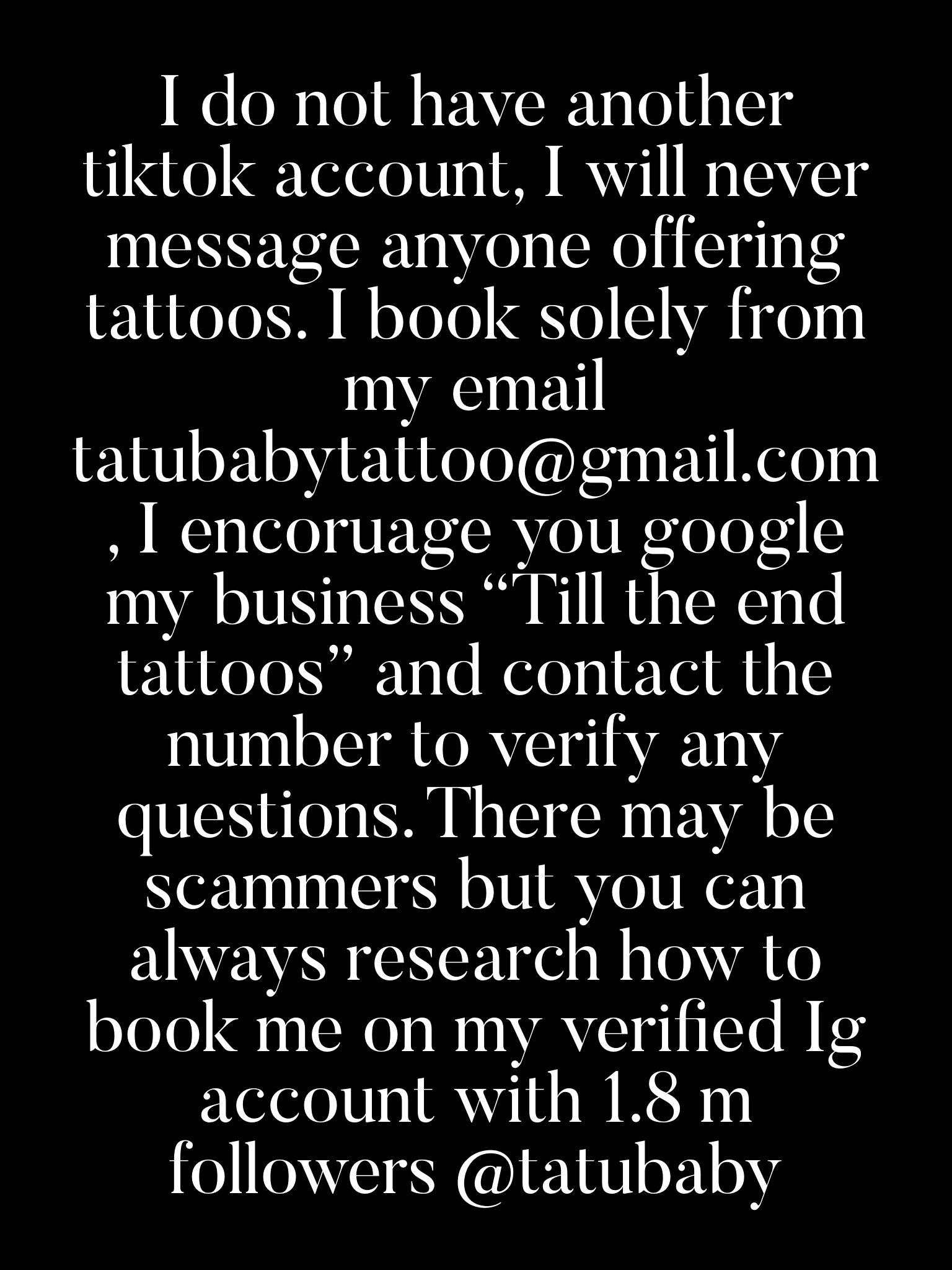 @TatuBaby Tattoo Artist | Tampa