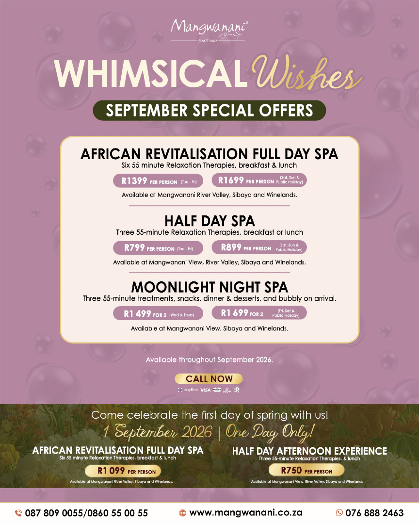 @Mangwanani African Spa