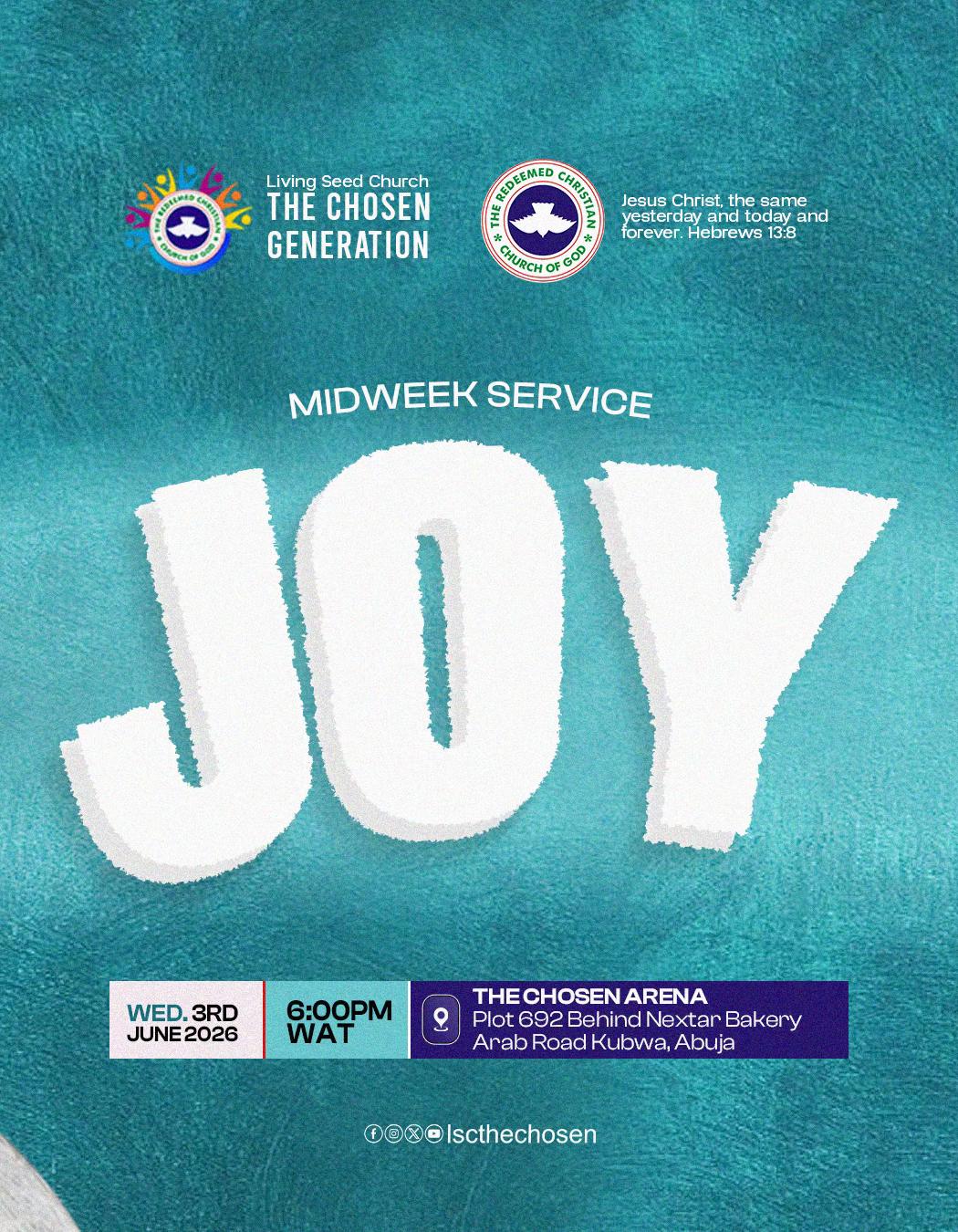 @RCCG LSC,The Chosen Generation
