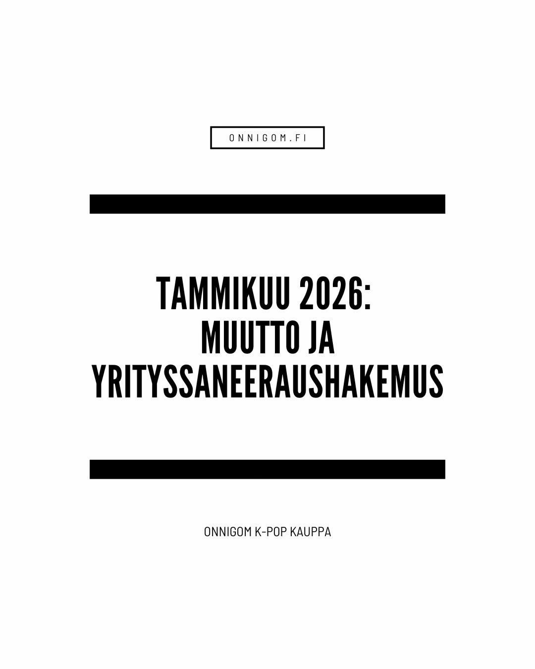 @ONNIGOM K-POP KAUPPA