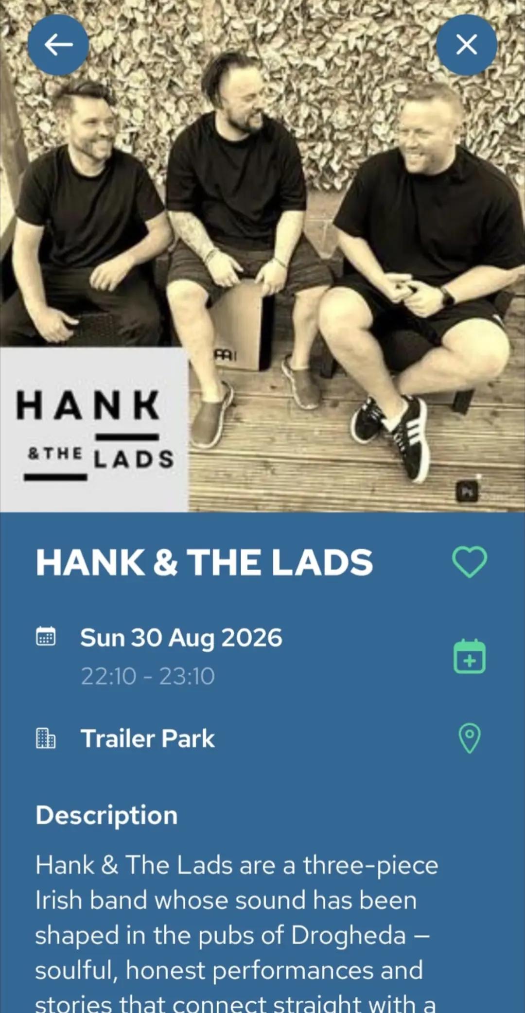 @Hank&theLads