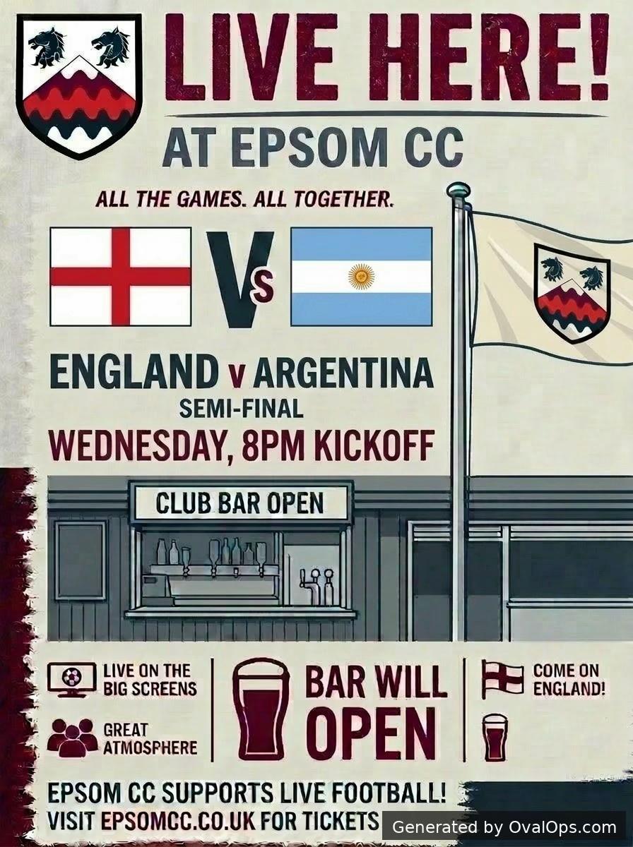 @Epsom Cricket