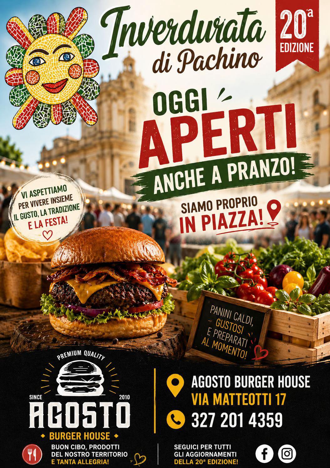 @Agosto burger house