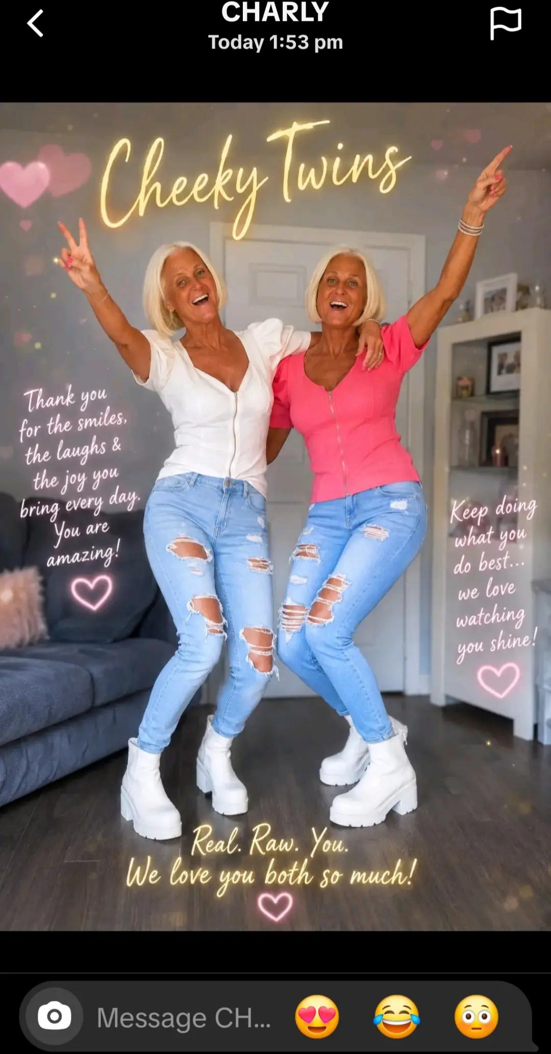 @Cheeky twins