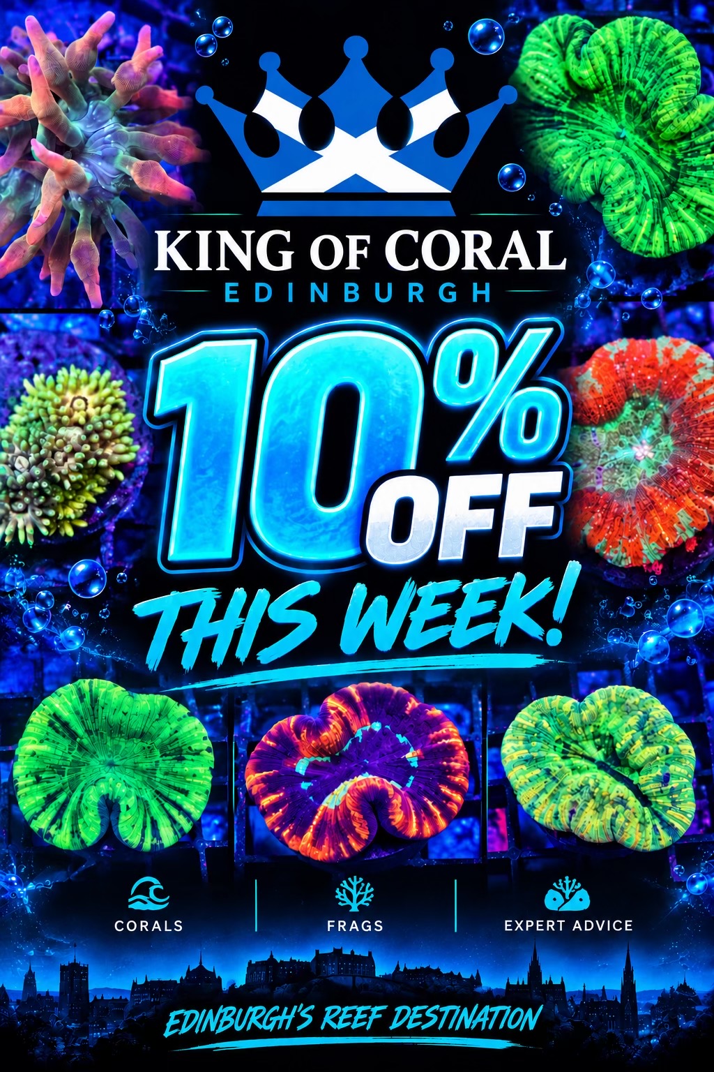 @The King of Coral Edinburgh