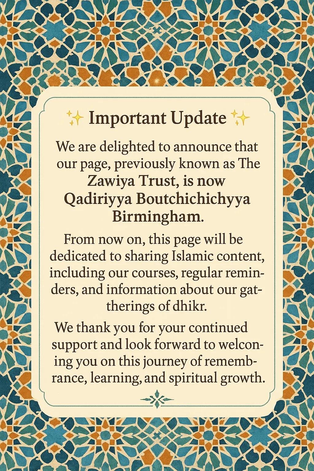 @Qadiriyya Boutchichiyya Bham