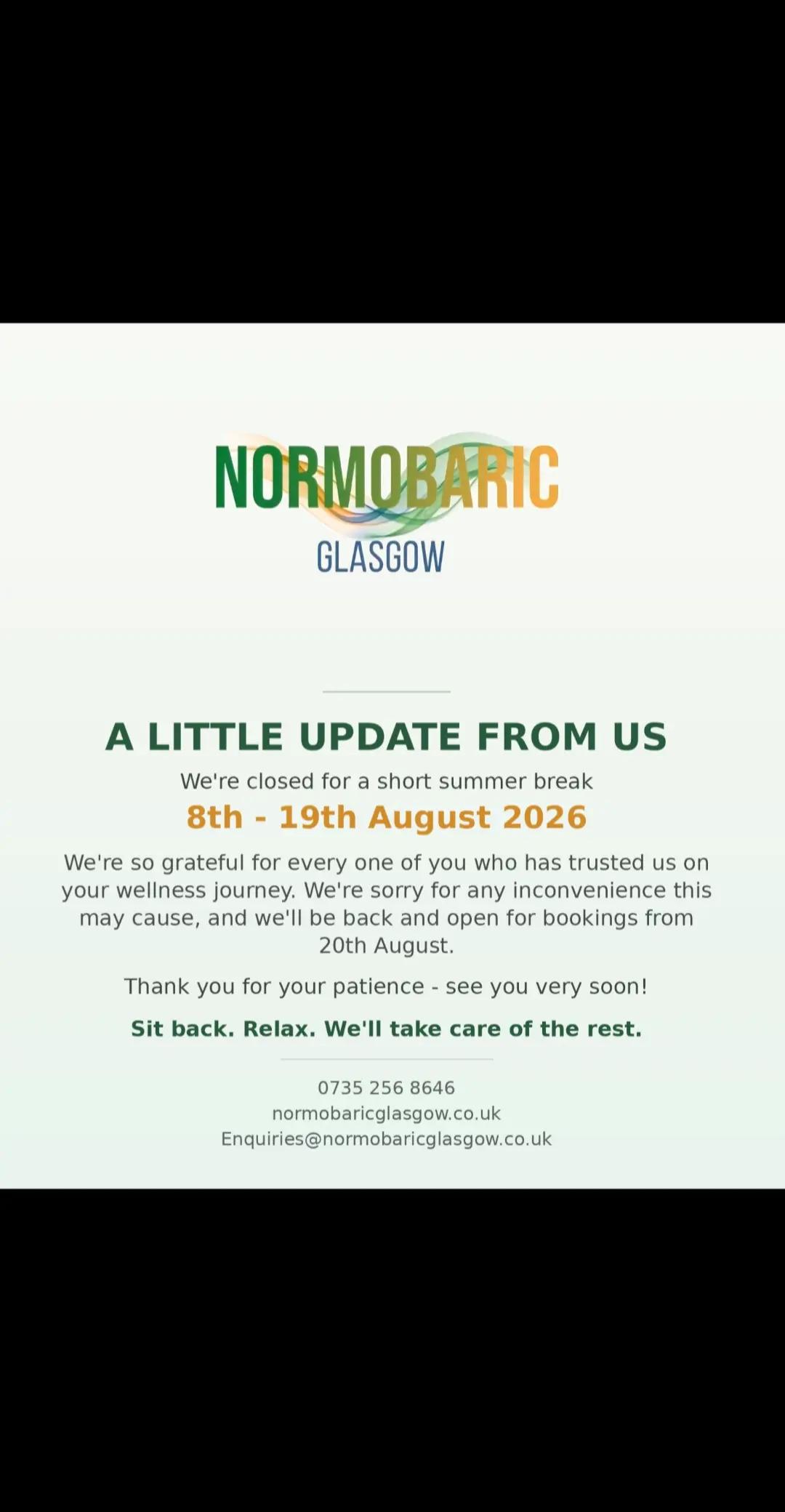 @Normobaric Glasgow