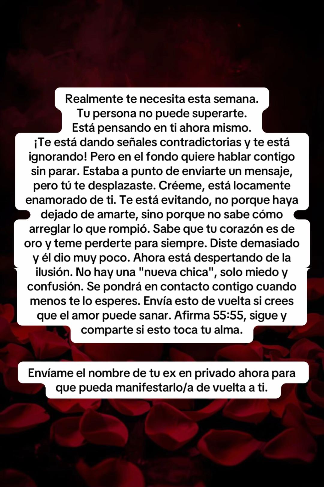 @Hechizo para recuperar a su ex