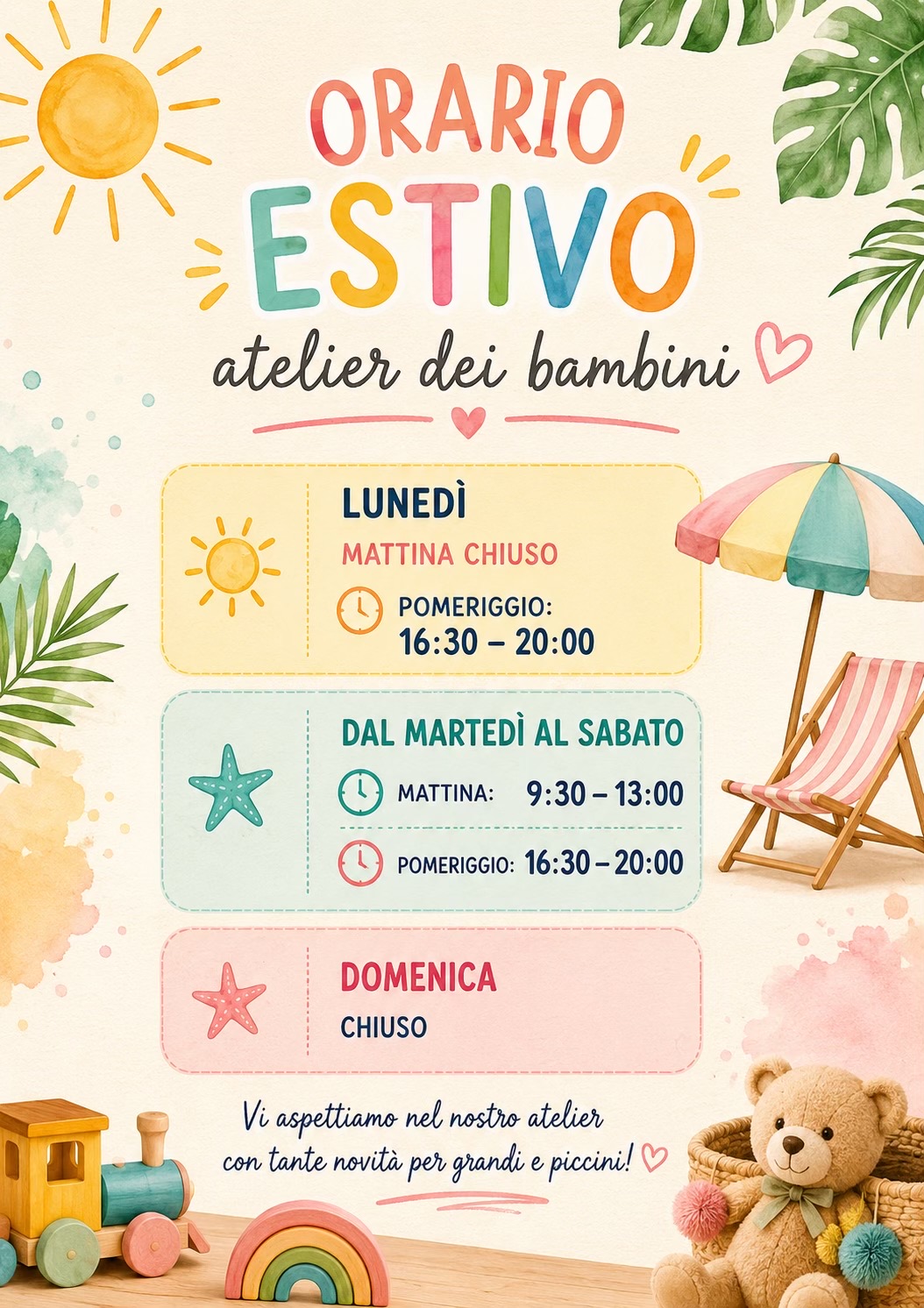 @L&rsquo;atelier dei bambini 🌸