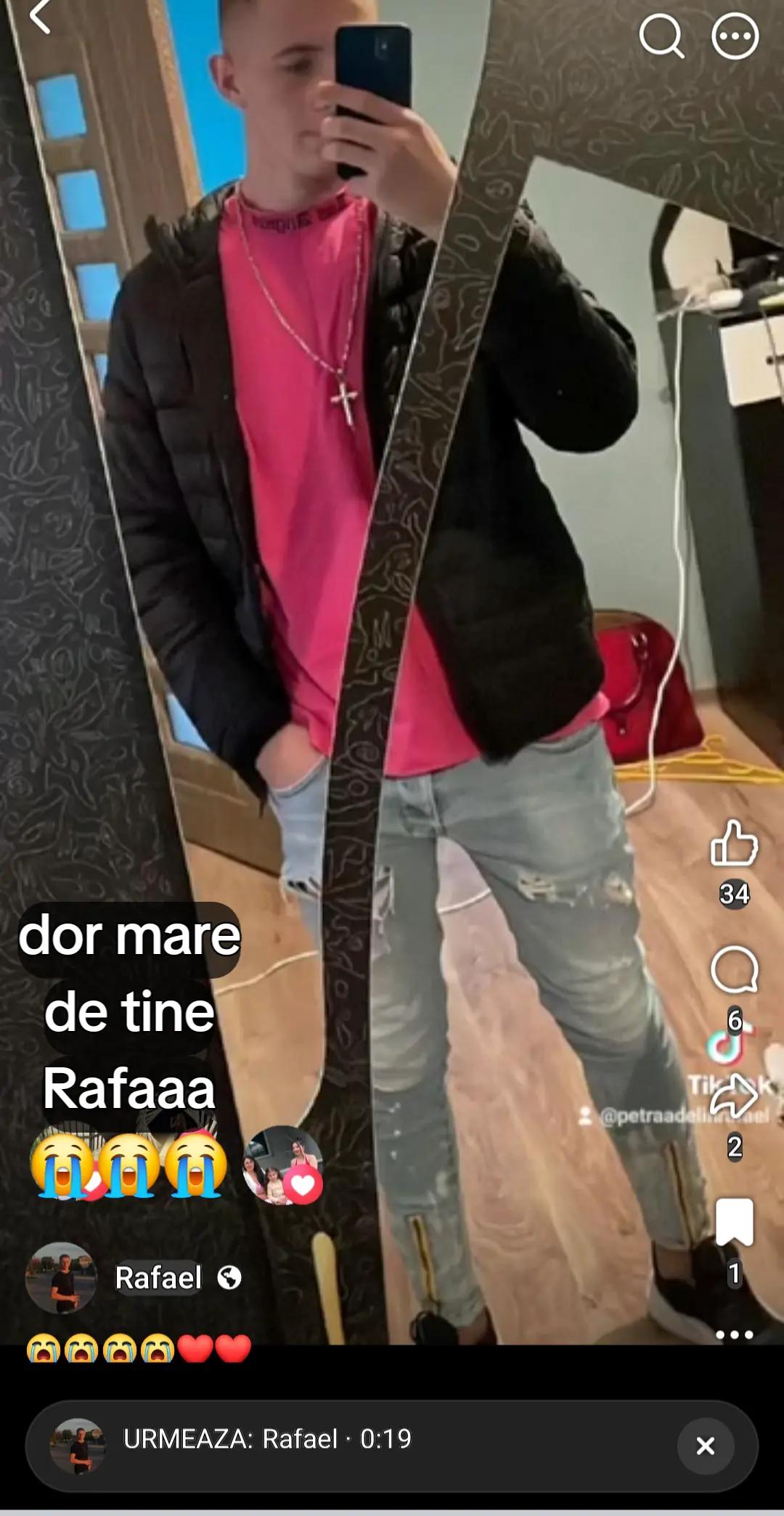 @😭😭dor de tine Rafael❤️