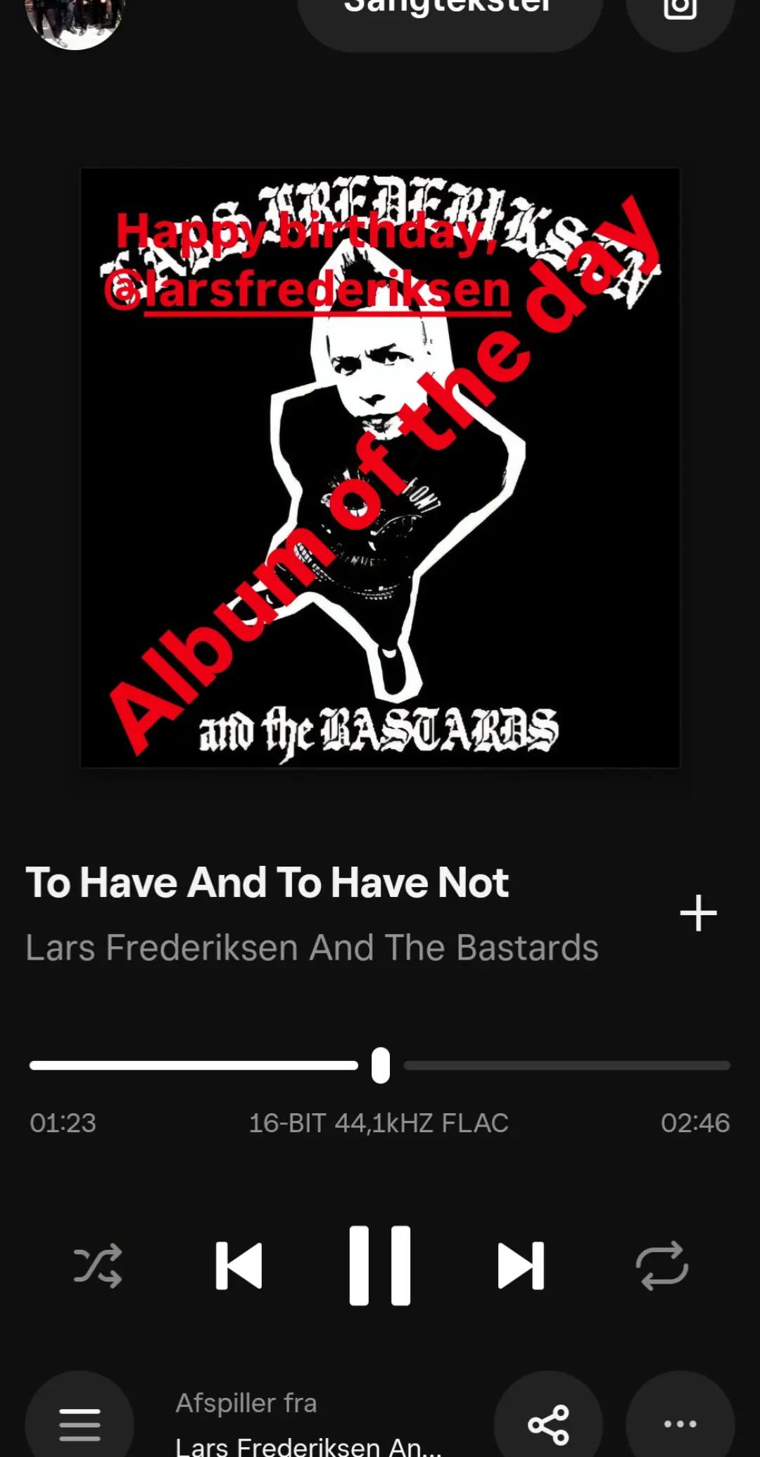 @Album of the day