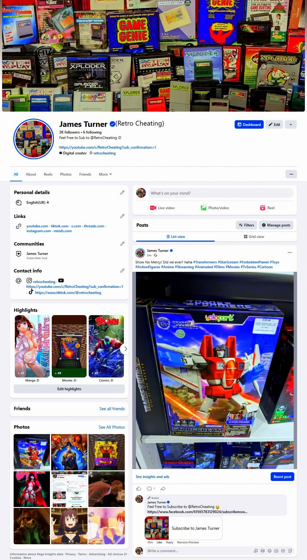 @Retro Cheating
