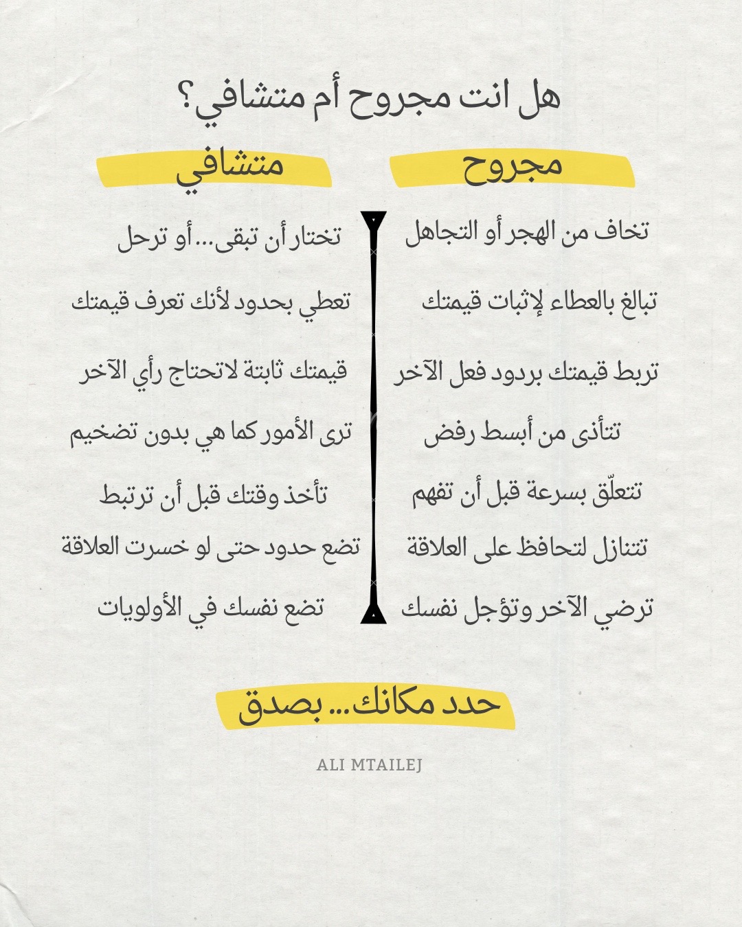 @Ali Mtailej | علي متيلج