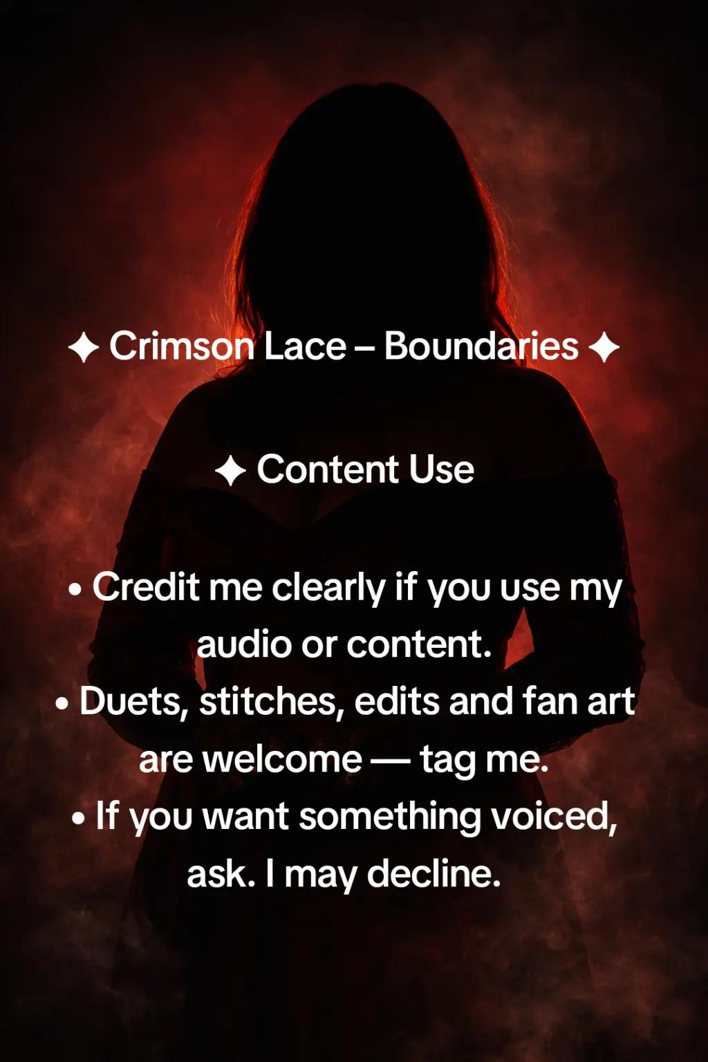 @Crimson Lace🎙️✍🏼