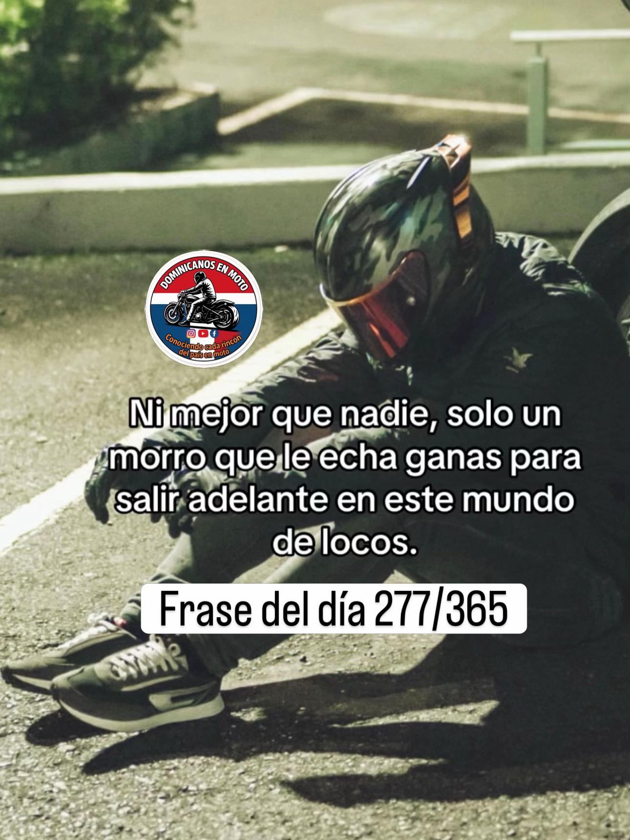 @Dominicanos en moto.