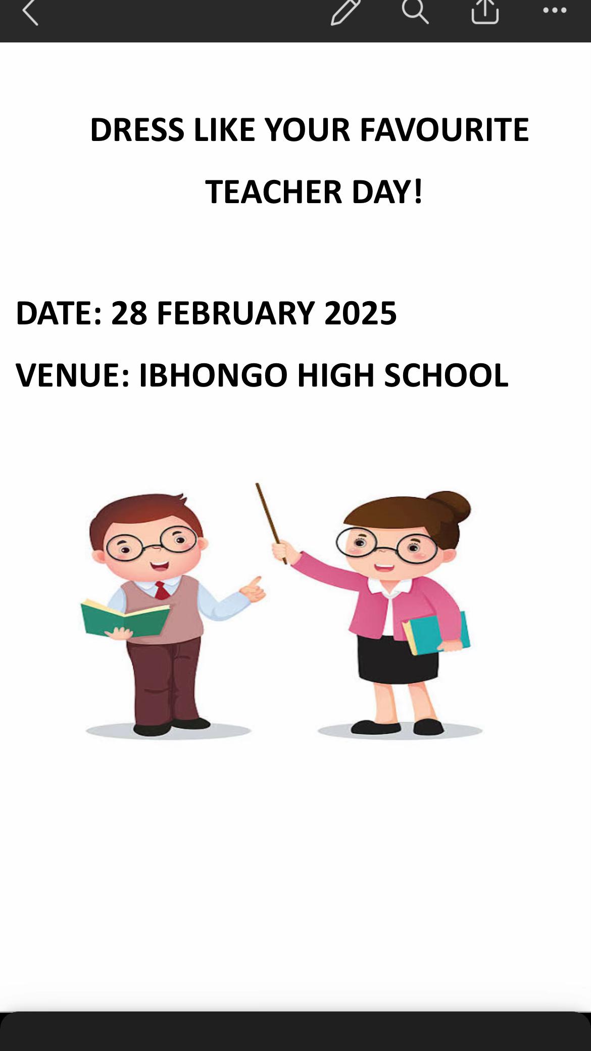 @Ibhongo High school