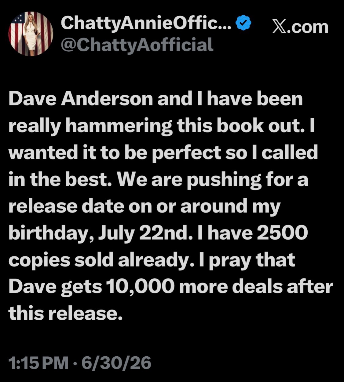 @chattyannieofficial