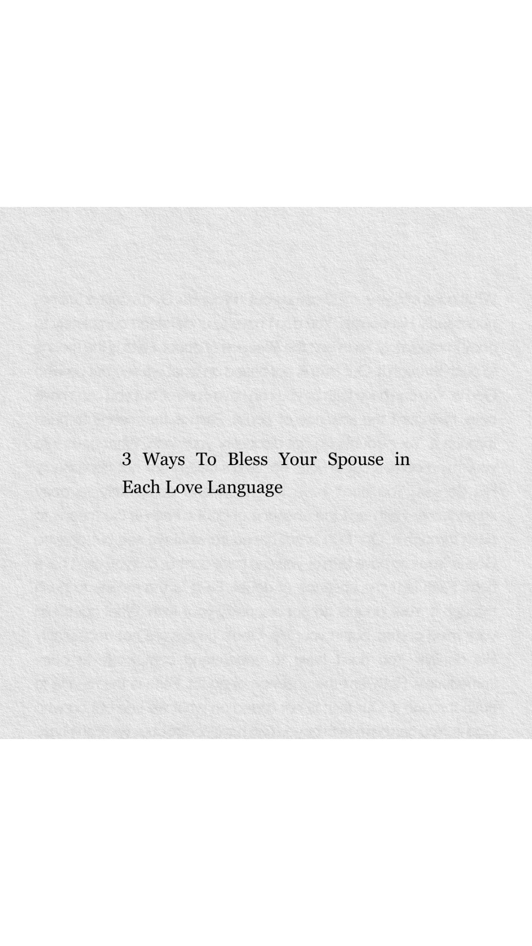 @Craig Groeschel