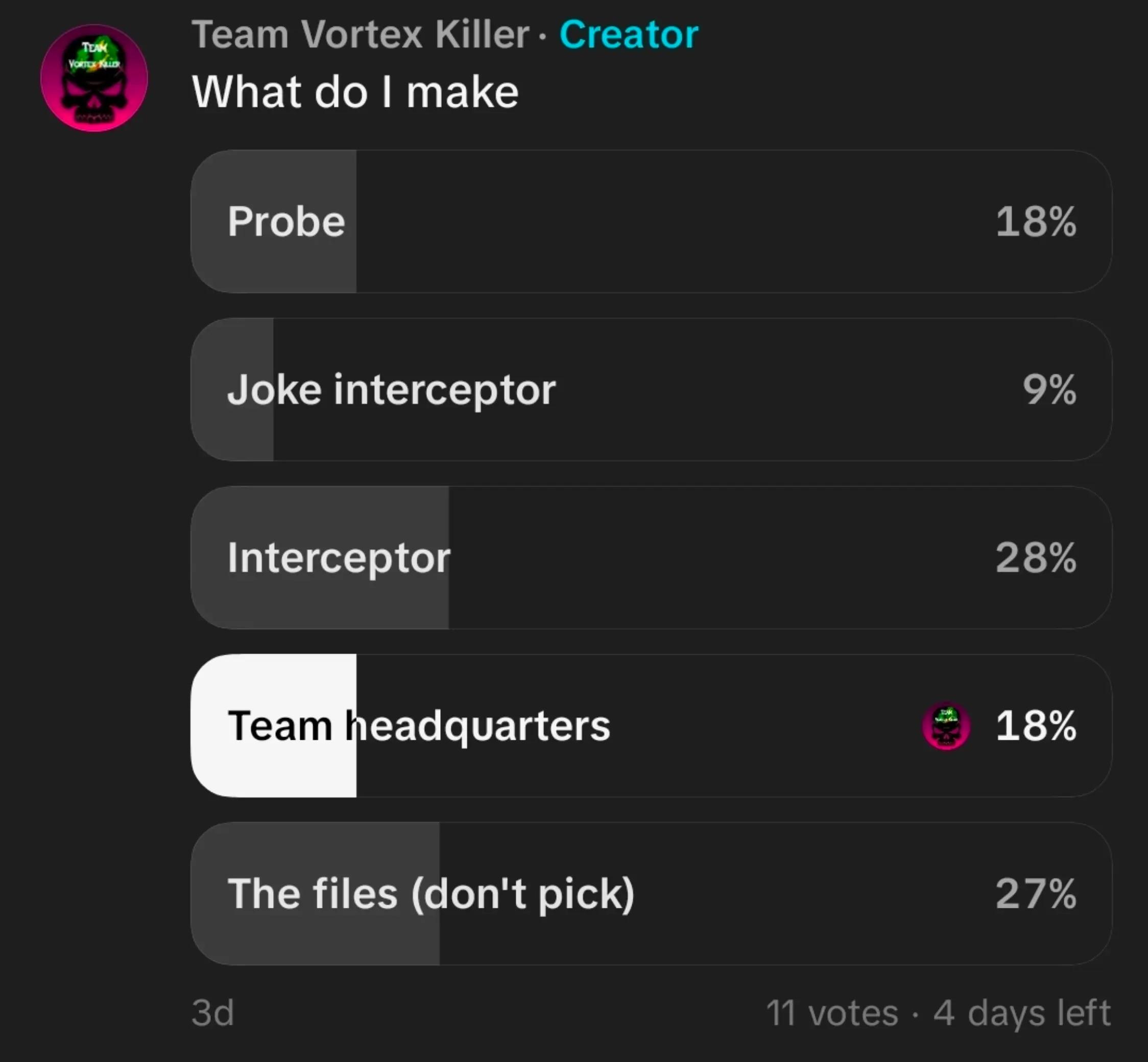 @Team Vortex Killer
