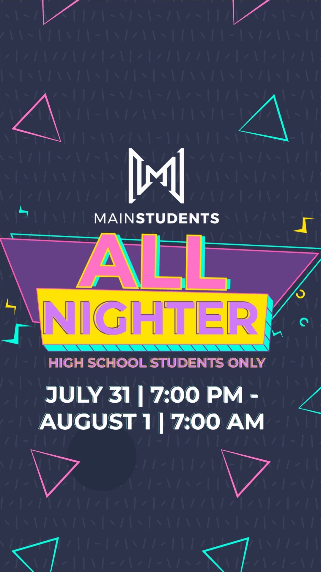 @ChurchonMainStudents