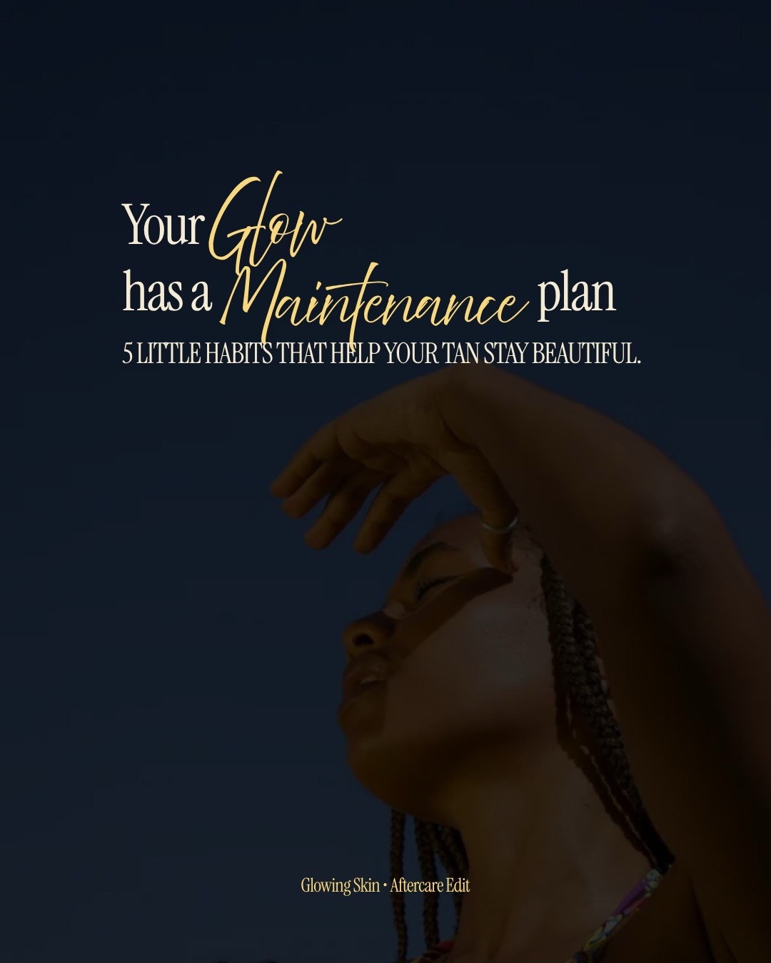 @Glowing Skin Spray Tanning