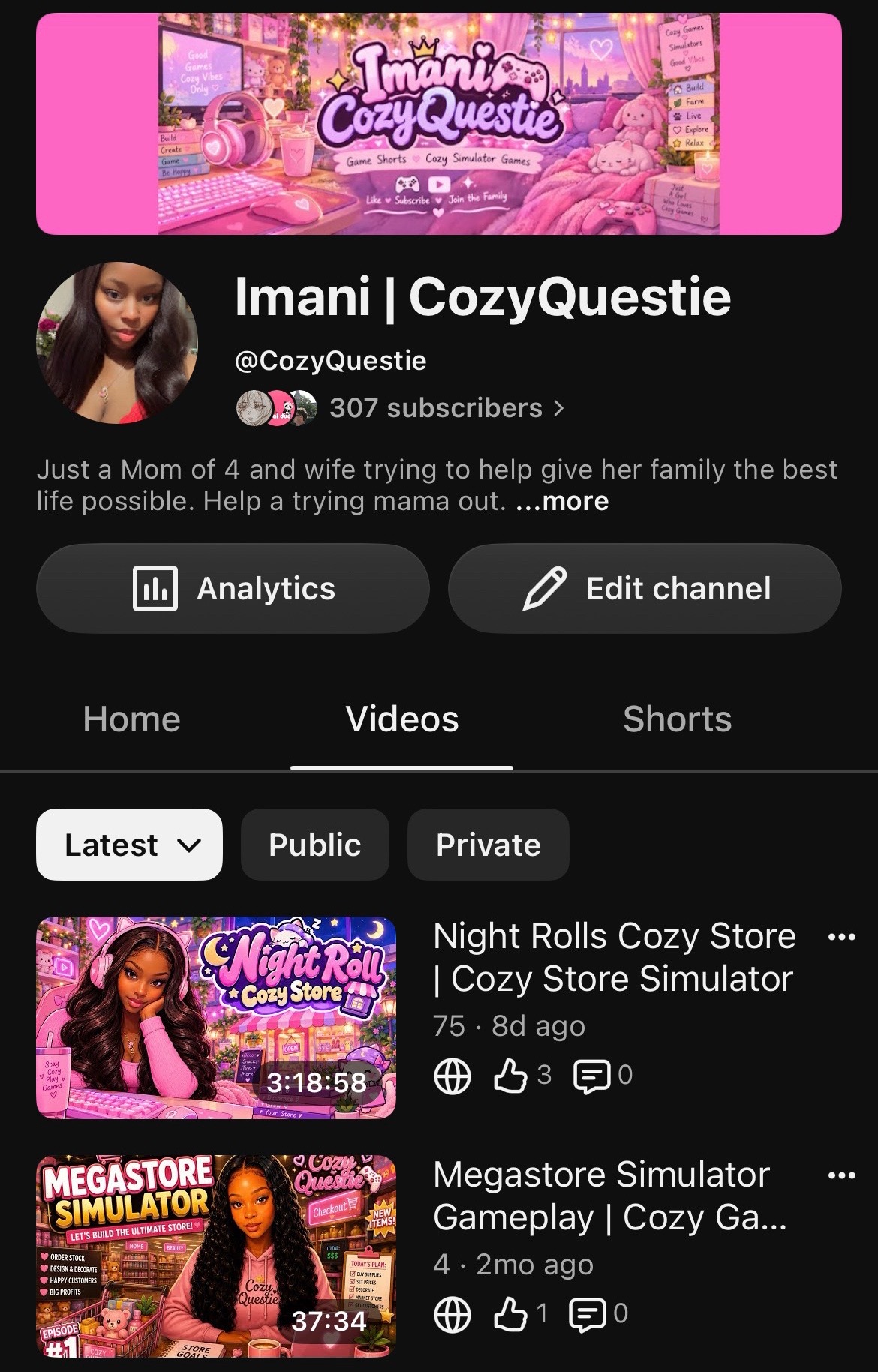 @Imani | CozyQuestie ๐ค