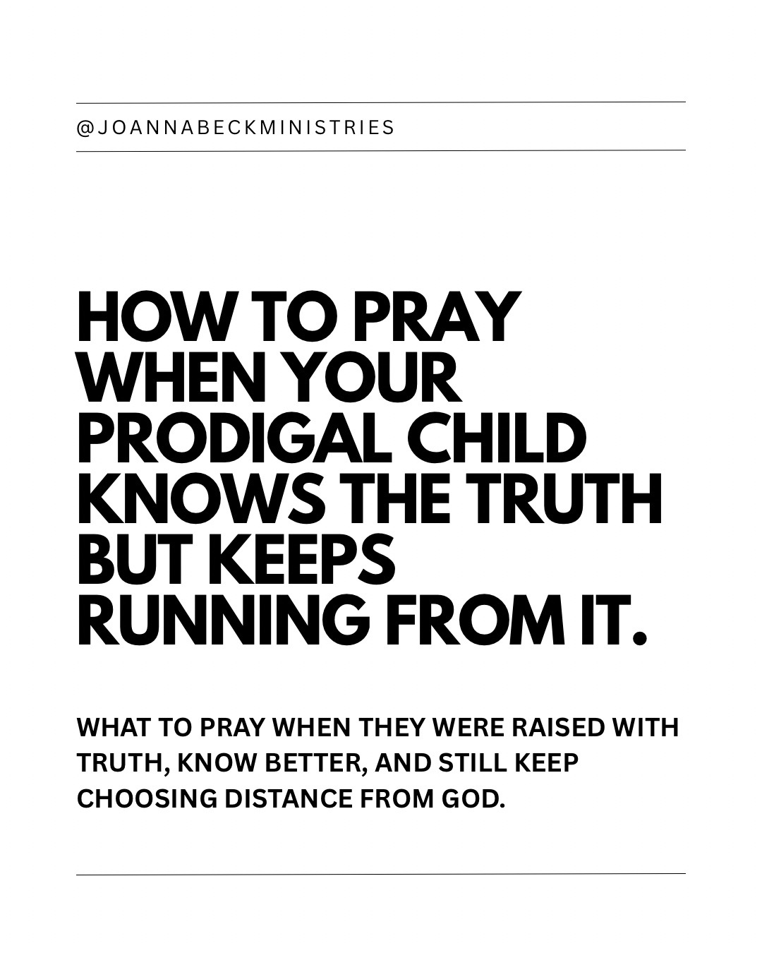 @Joanna Beck Ministries