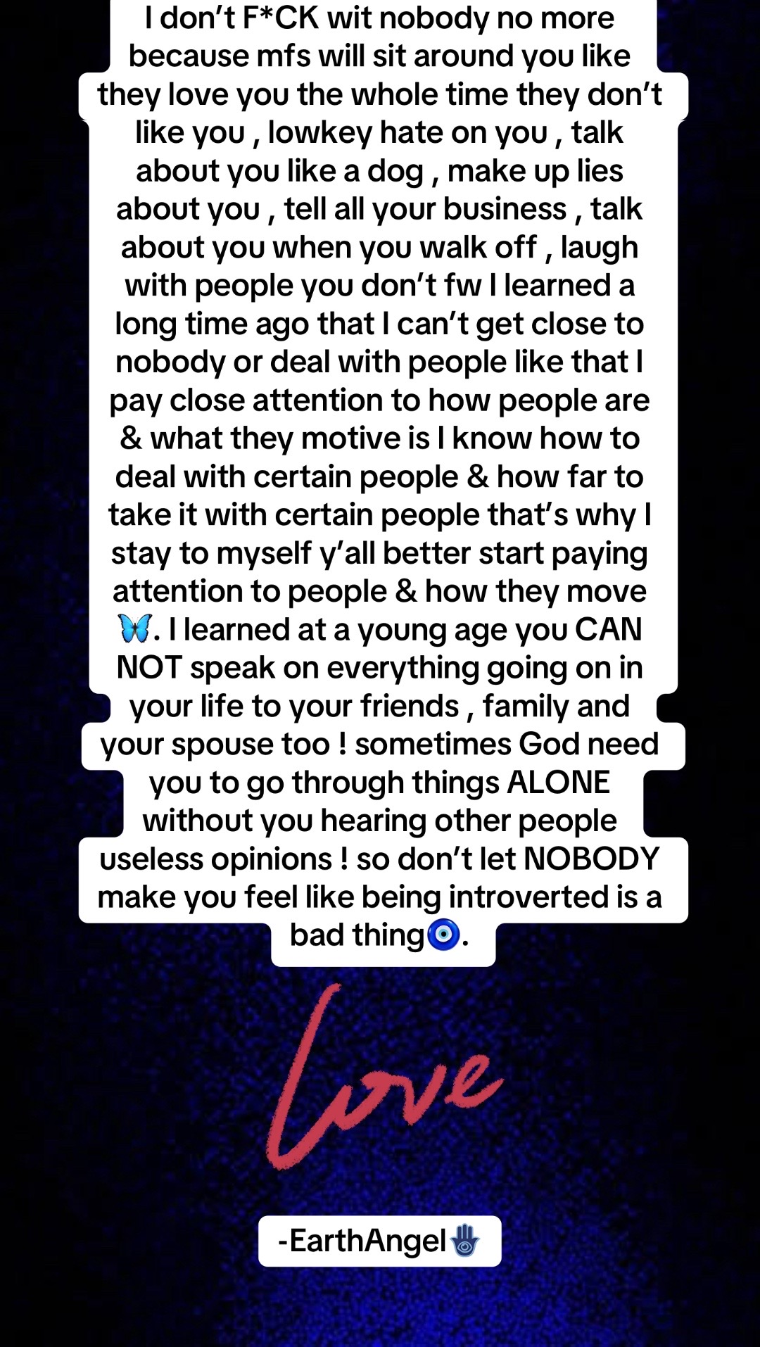 @Glendra 🫶🏾 EarthAngel