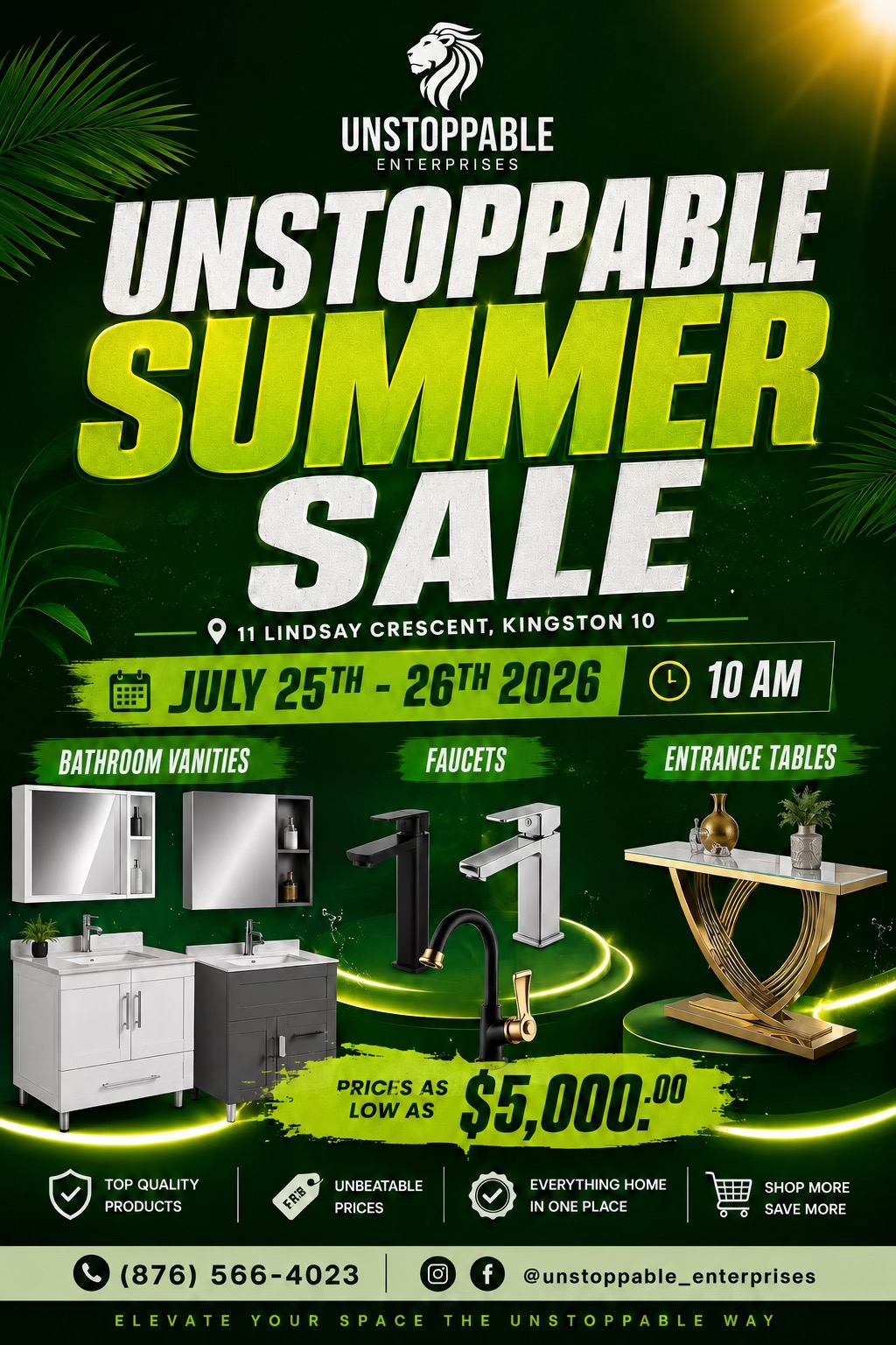 @Unstoppable enterprises!
