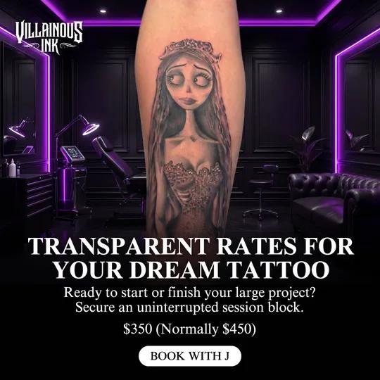 @☠️J At Villainous Ink Tattoo☠️