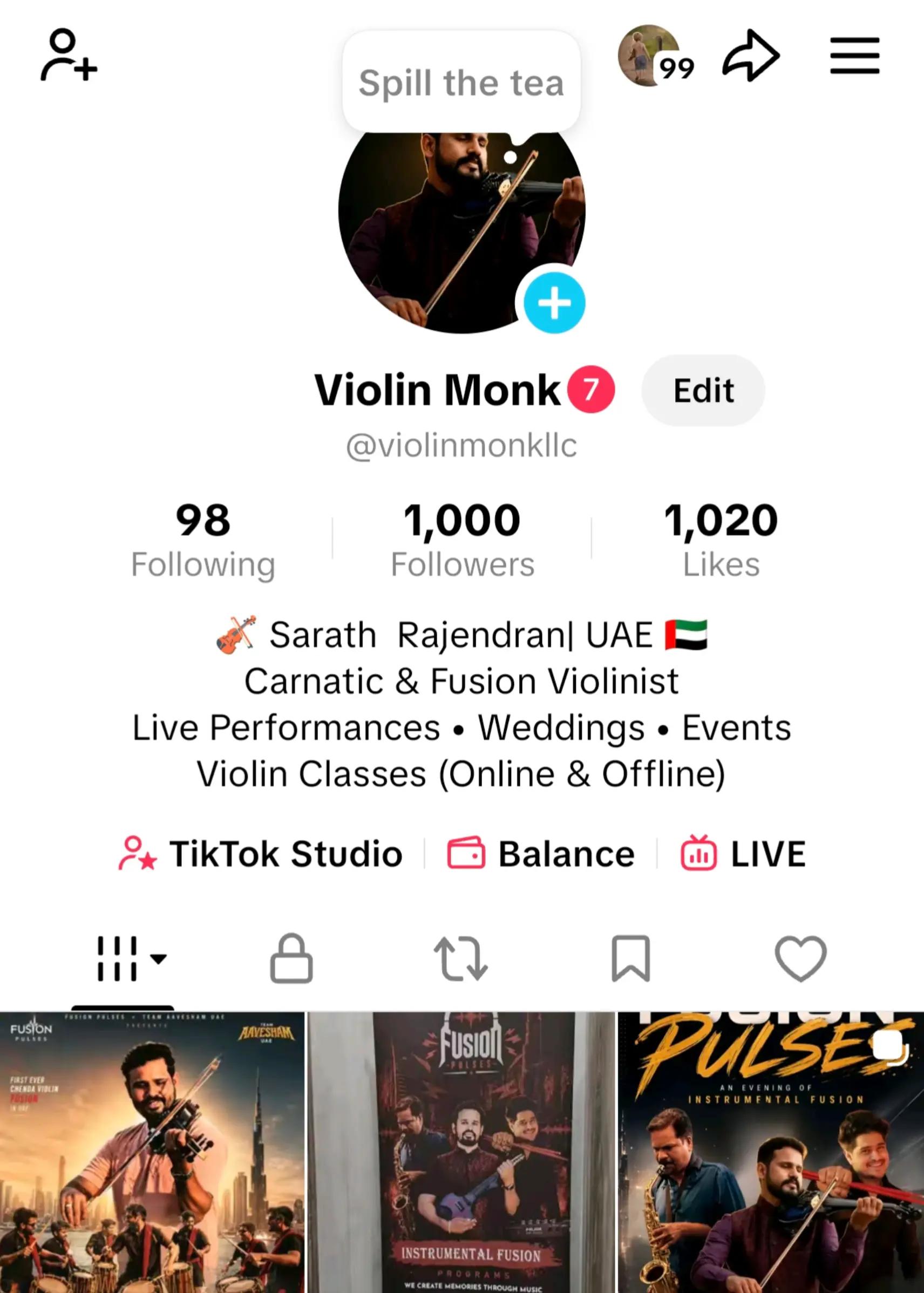 @Violin Monk