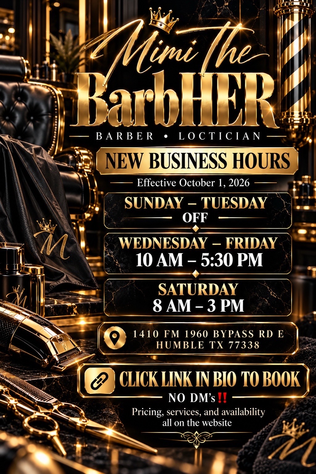 @HTX BARBHER| LOCTICIAN